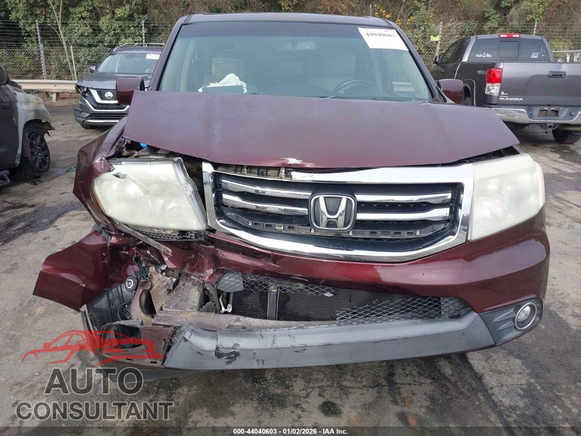 HONDA PILOT 2013 - 5FNYF4H73DB048481