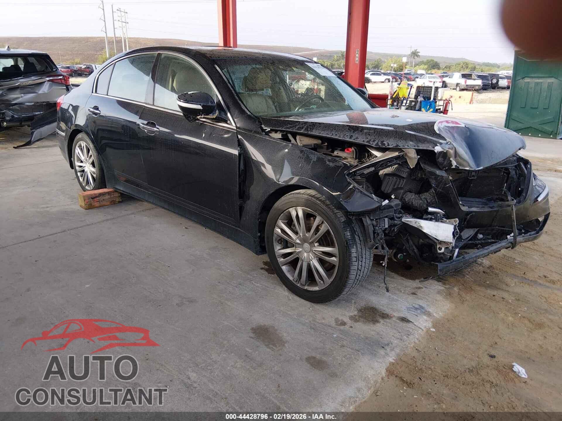 HYUNDAI GENESIS 2012 - KMHGC4DD9CU193624