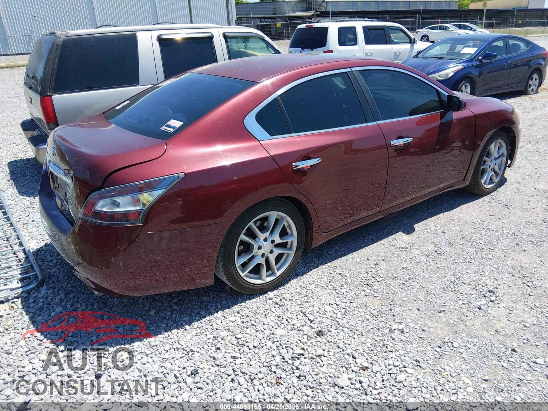 NISSAN MAXIMA 2012 - 1N4AA5AP2CC836766