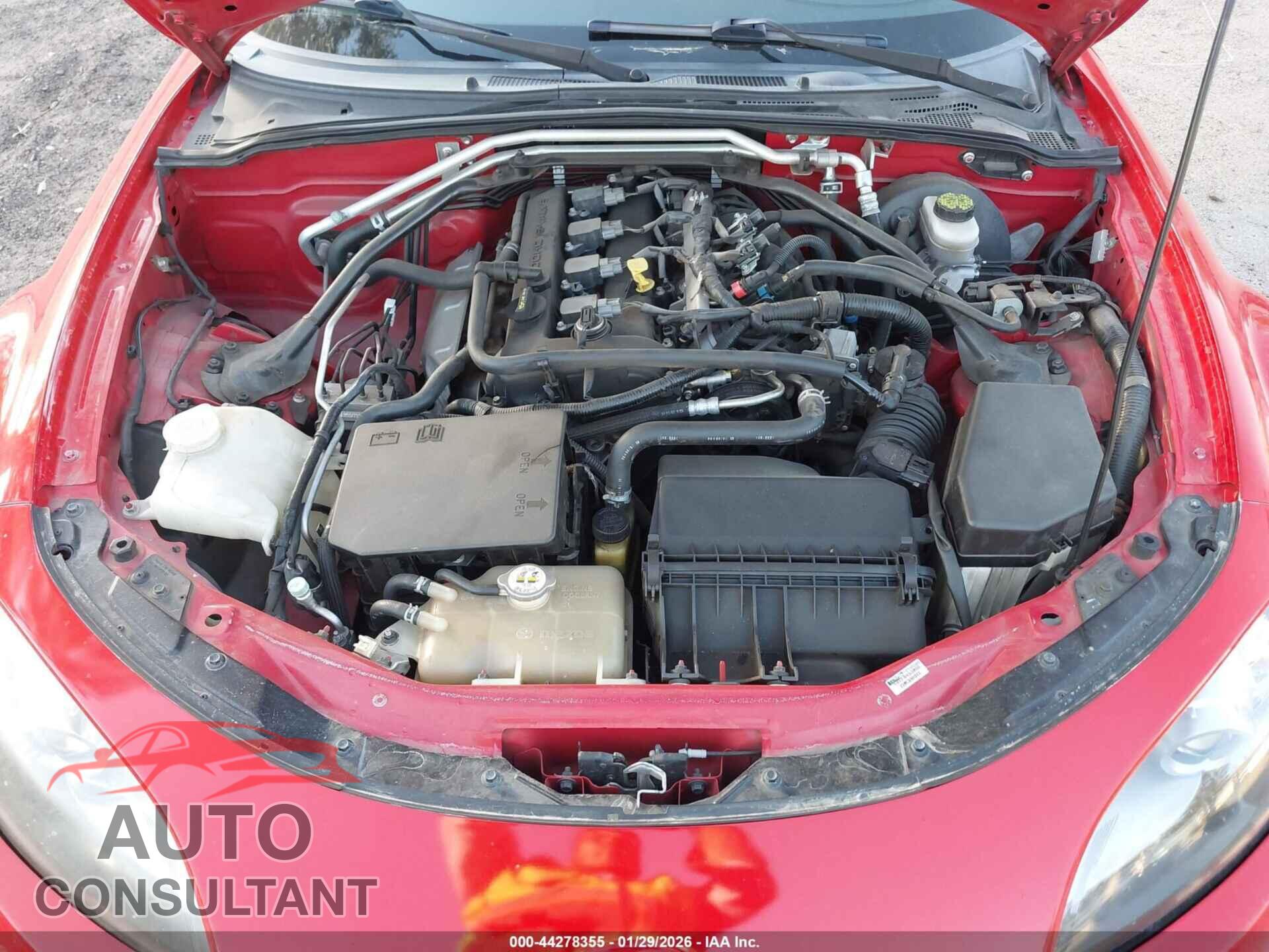 MAZDA MX-5 MIATA 2010 - JM1NC2FF4A0206704
