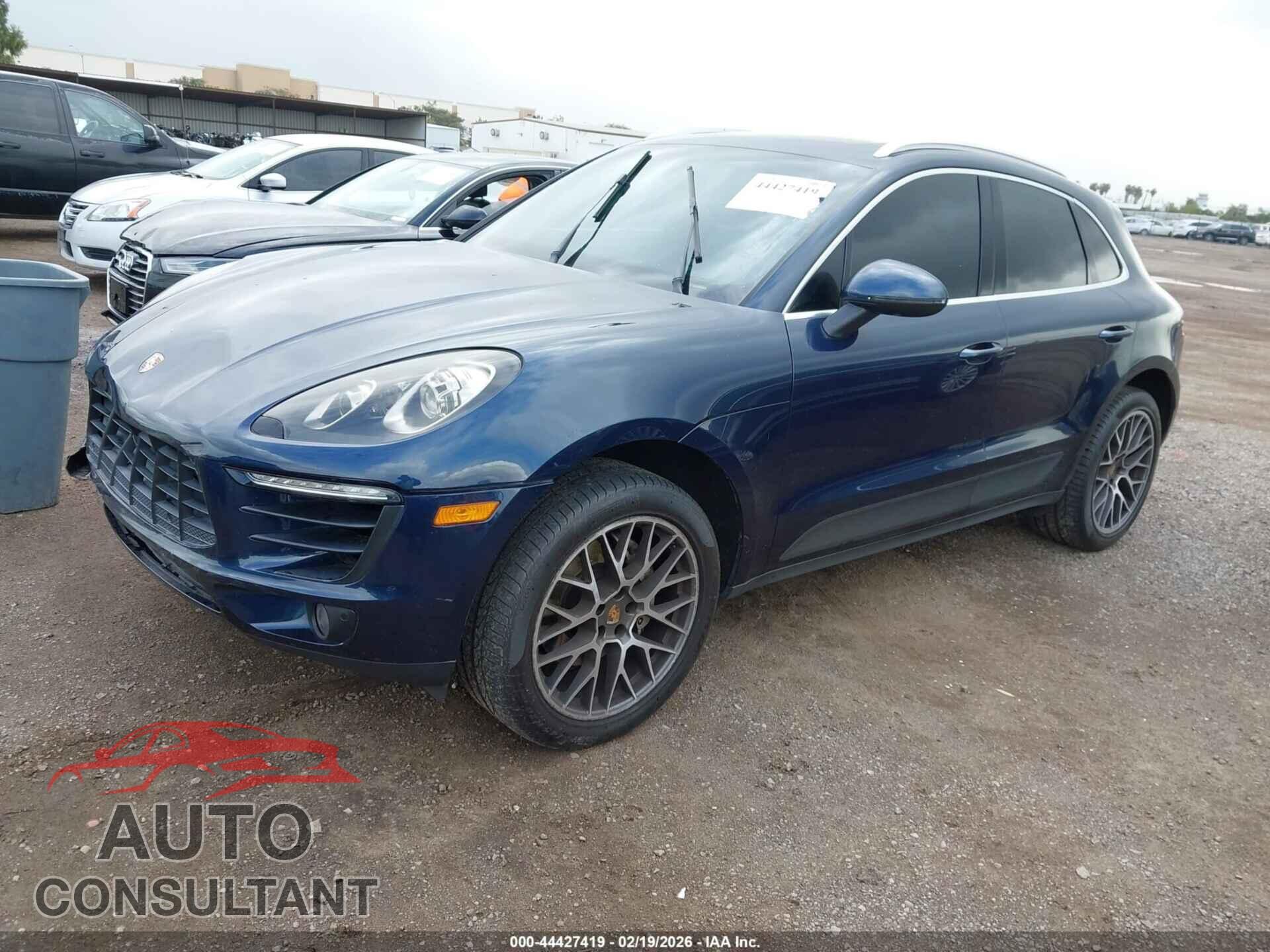 PORSCHE MACAN 2016 - WP1AB2A55GLB49709