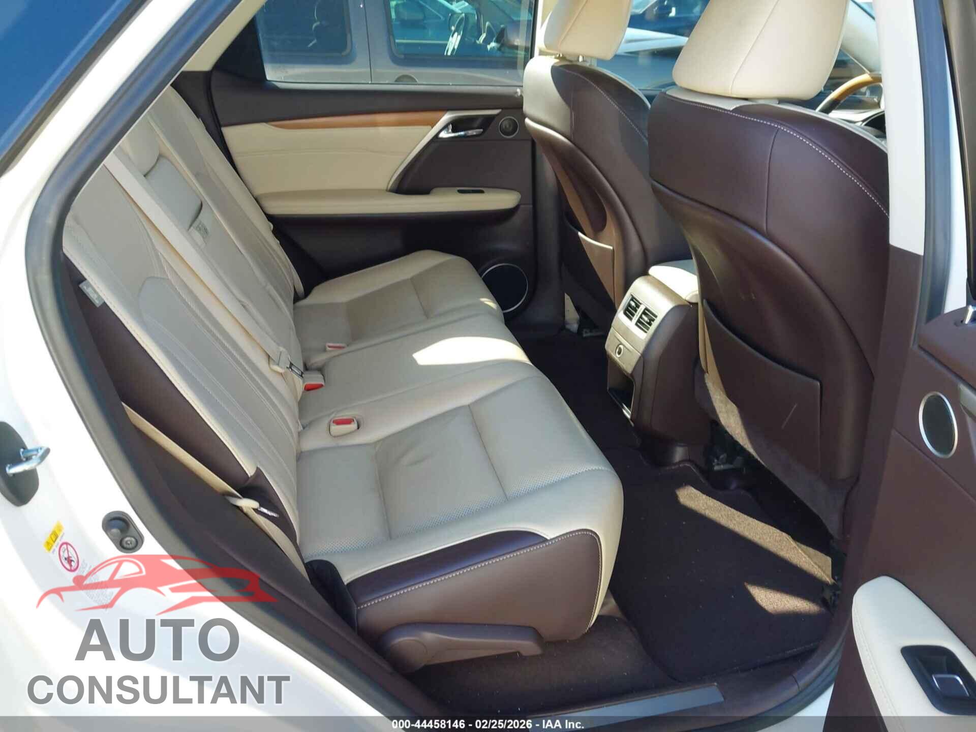 LEXUS RX 450H 2017 - 2T2BGMCA9HC012631