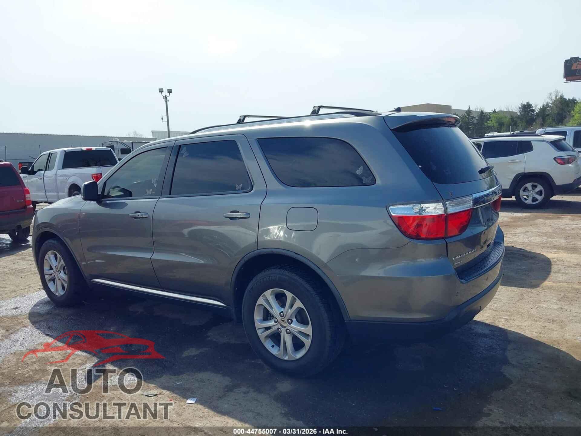 DODGE DURANGO 2012 - 1C4RDJDG3CC144587