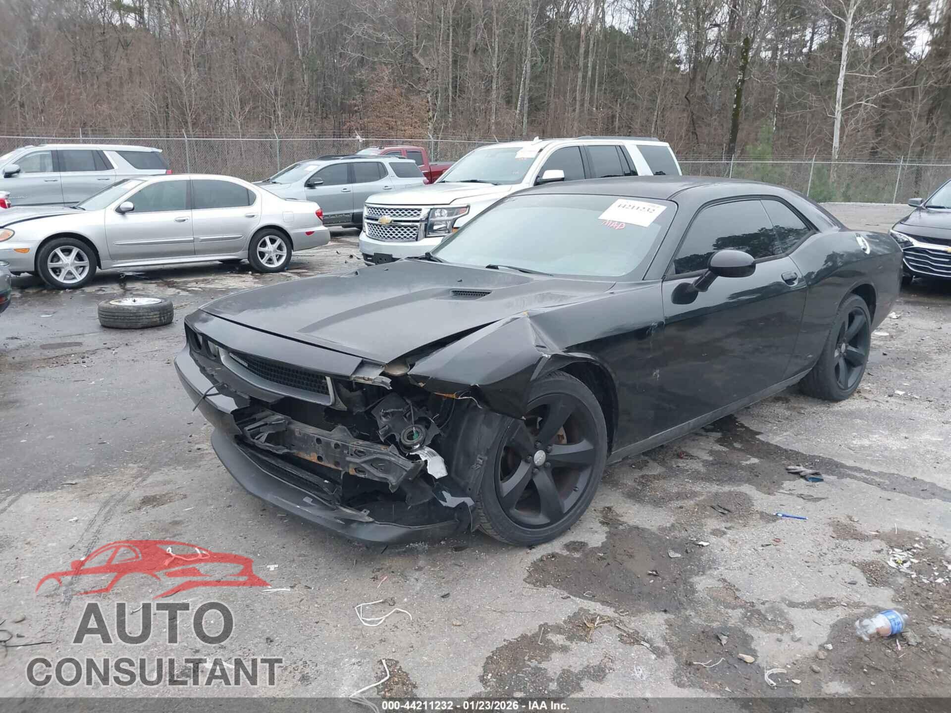 DODGE CHALLENGER 2012 - 2C3CDYAG7CH285800