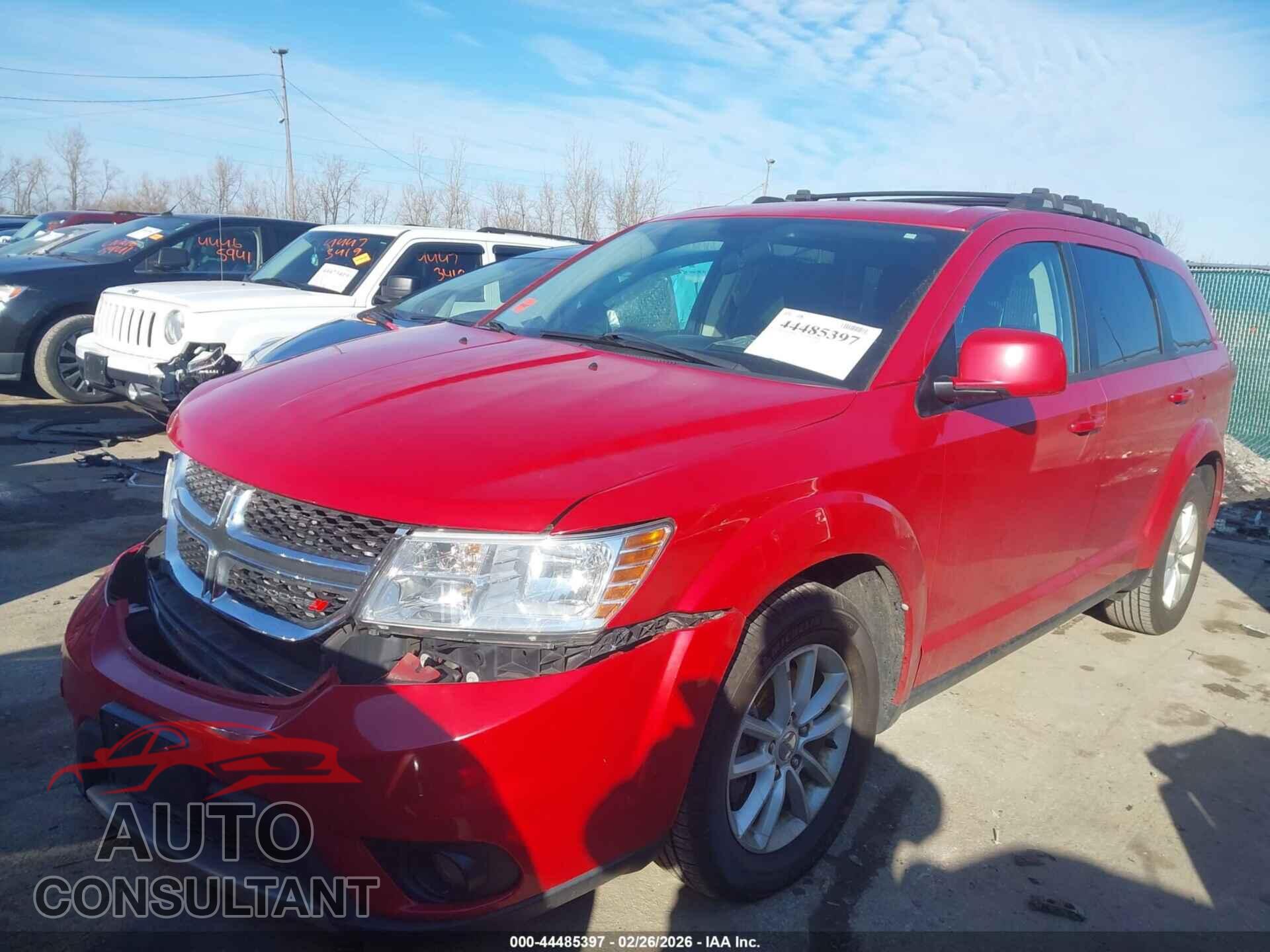 DODGE JOURNEY 2017 - 3C4PDCBB6HT612849