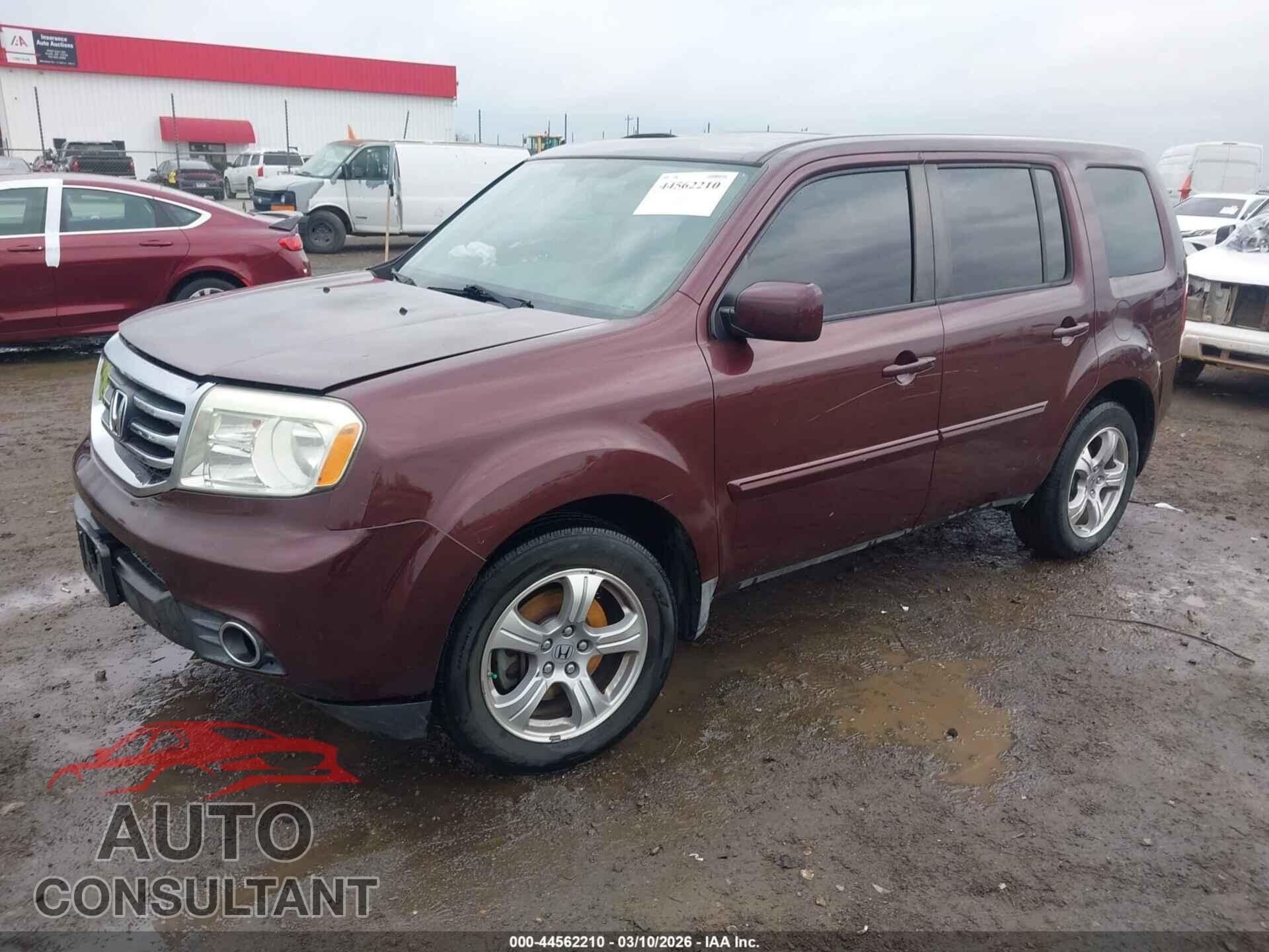 HONDA PILOT 2013 - 5FNYF3H58DB014433
