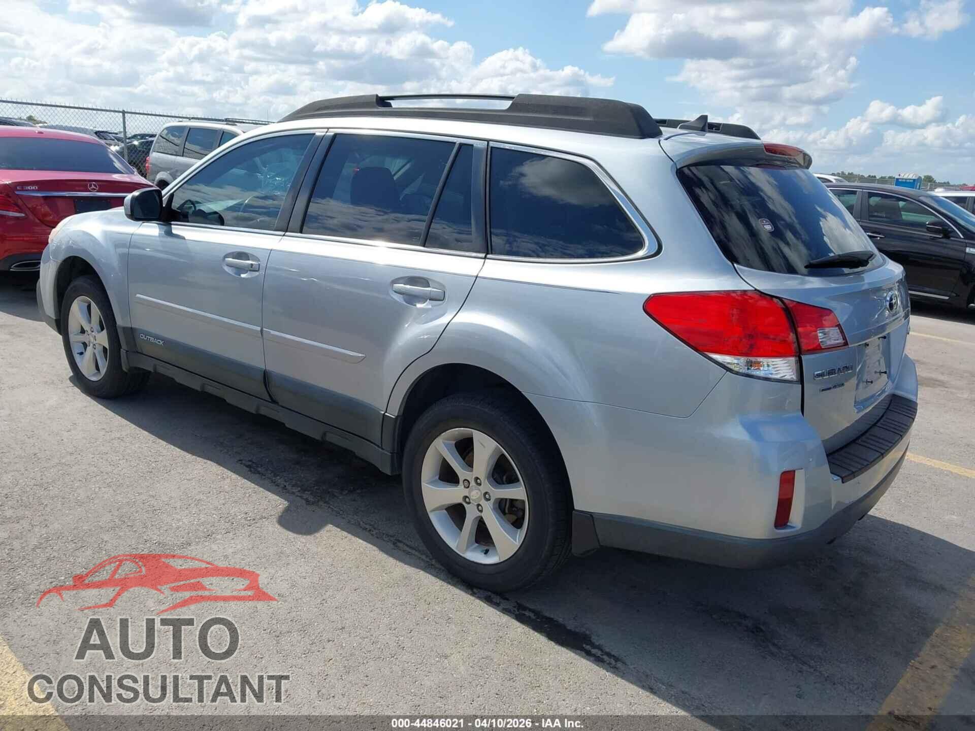 SUBARU OUTBACK 2013 - 4S4BRCLC0D3296711