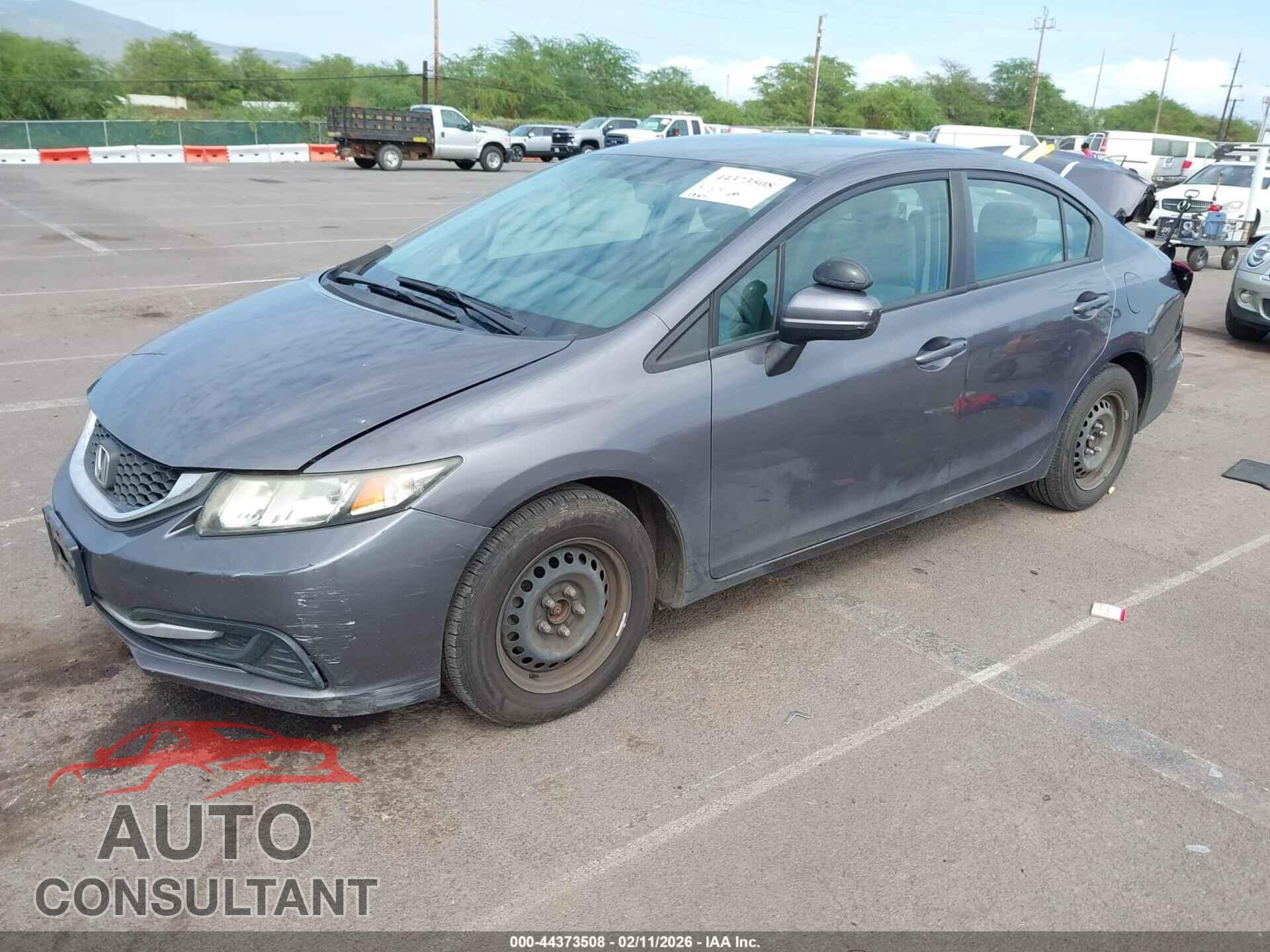 HONDA CIVIC 2014 - 19XFB2F50EE009184