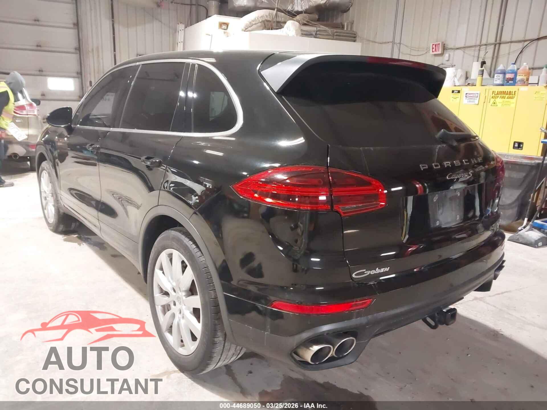 PORSCHE CAYENNE 2015 - WP1AB2A20FLA59064