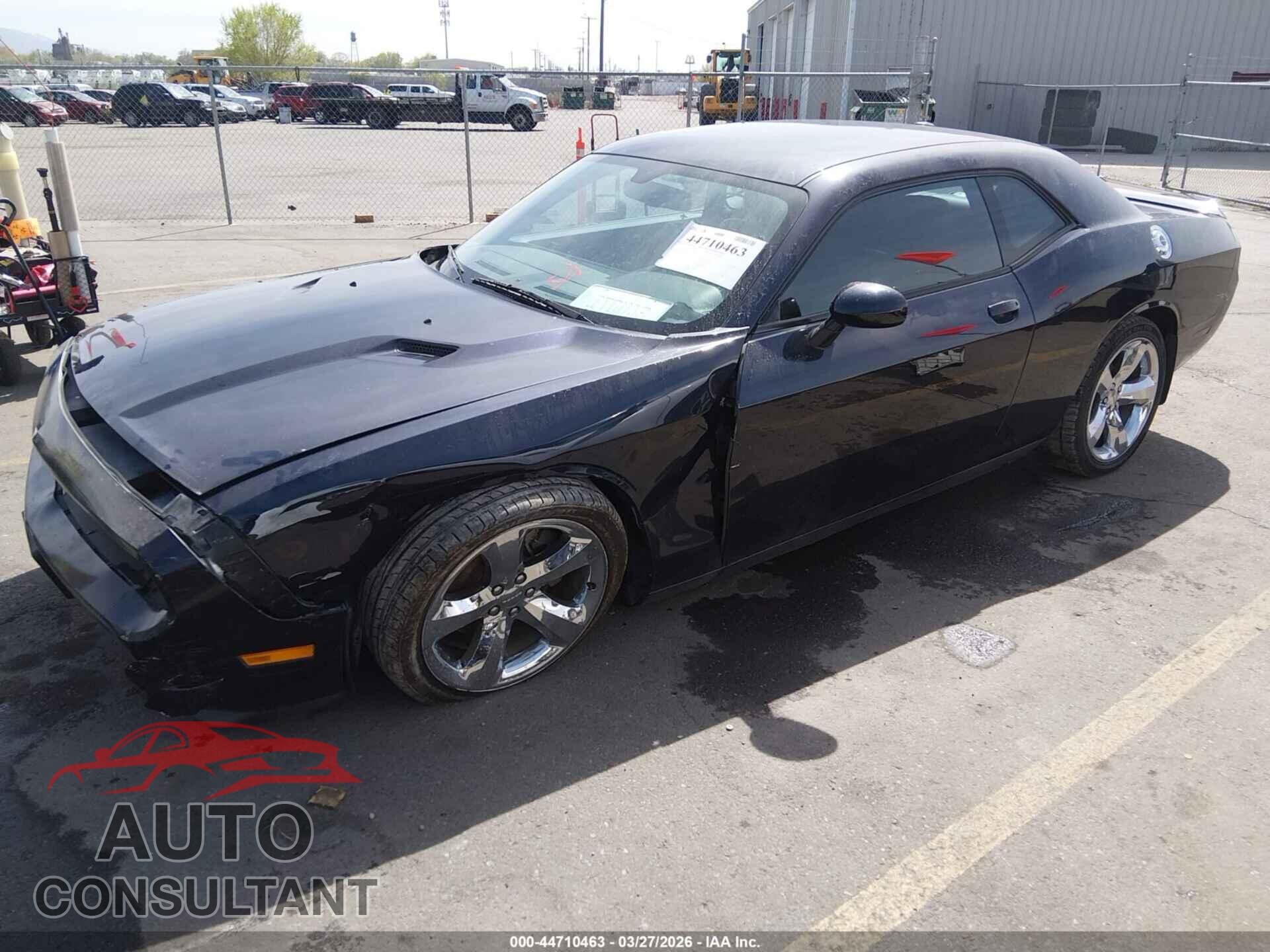 DODGE CHALLENGER 2012 - 2C3CDYAG4CH121419