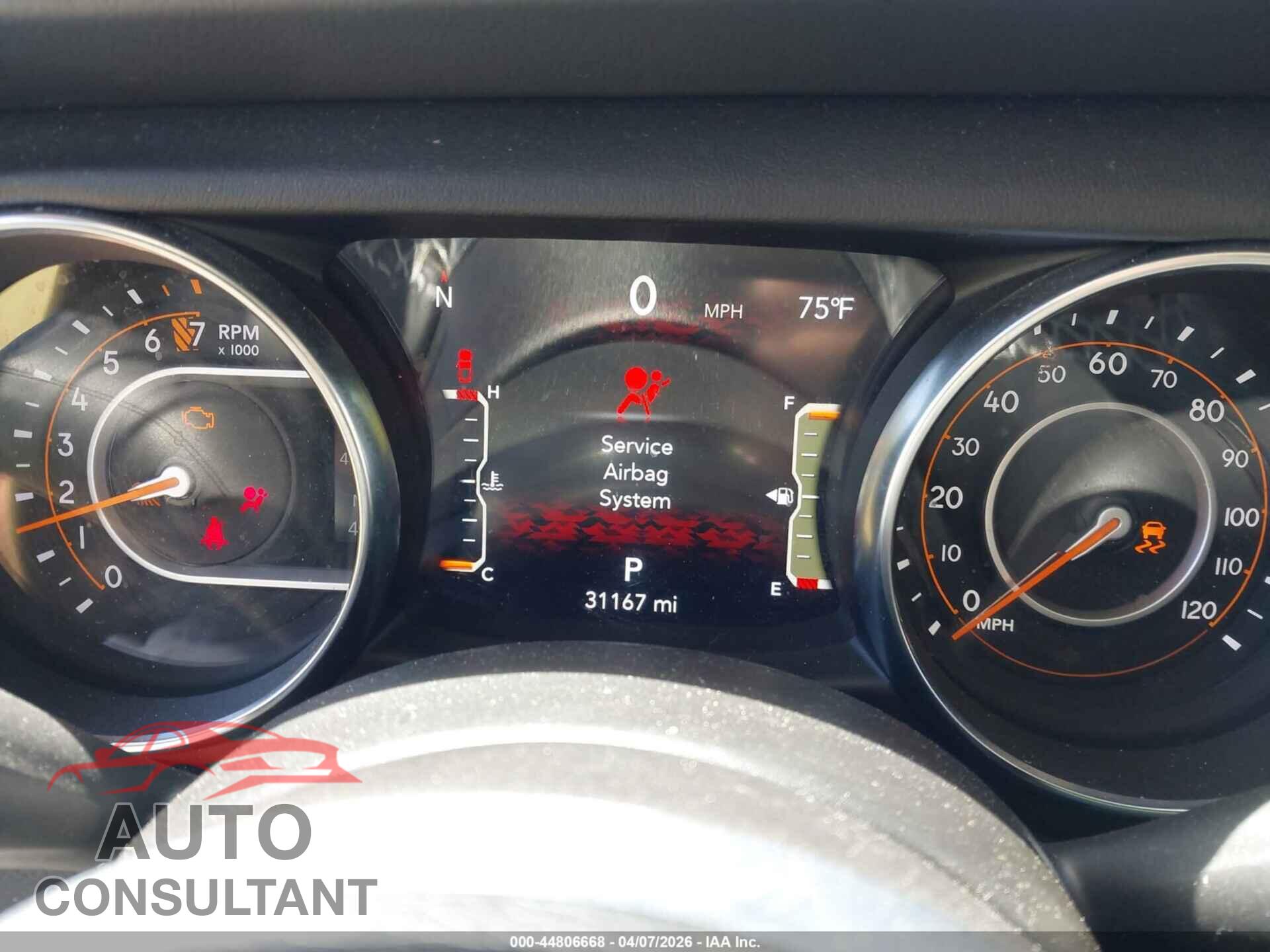 JEEP GLADIATOR 2021 - 1C6HJTFG2ML556635