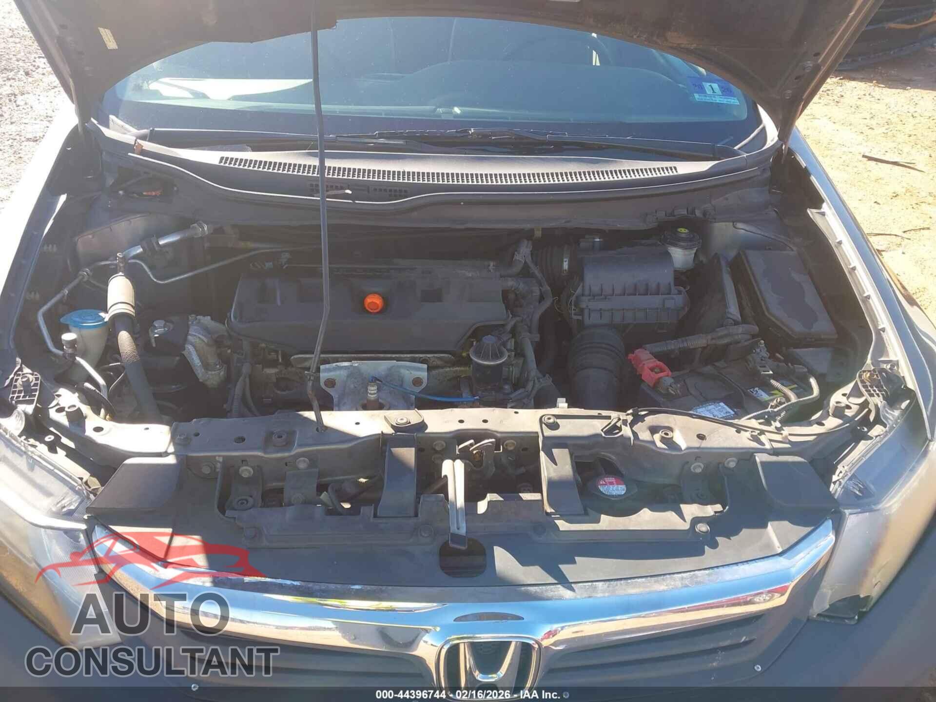 HONDA CIVIC 2012 - 19XFB2F85CE339524