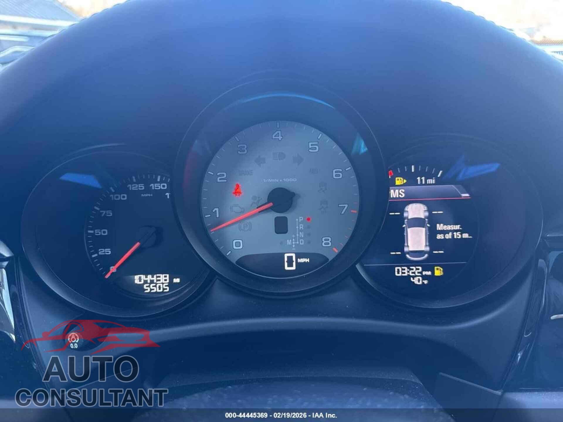 PORSCHE MACAN 2015 - WP1AB2A54FLB56620