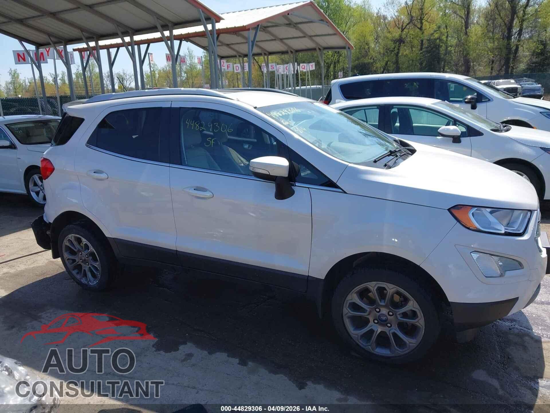 FORD ECOSPORT 2019 - MAJ6S3KL0KC280698