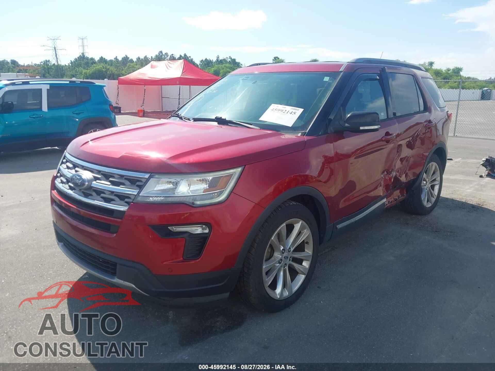 FORD EXPLORER 2018 - 1FM5K7D85JGB26254