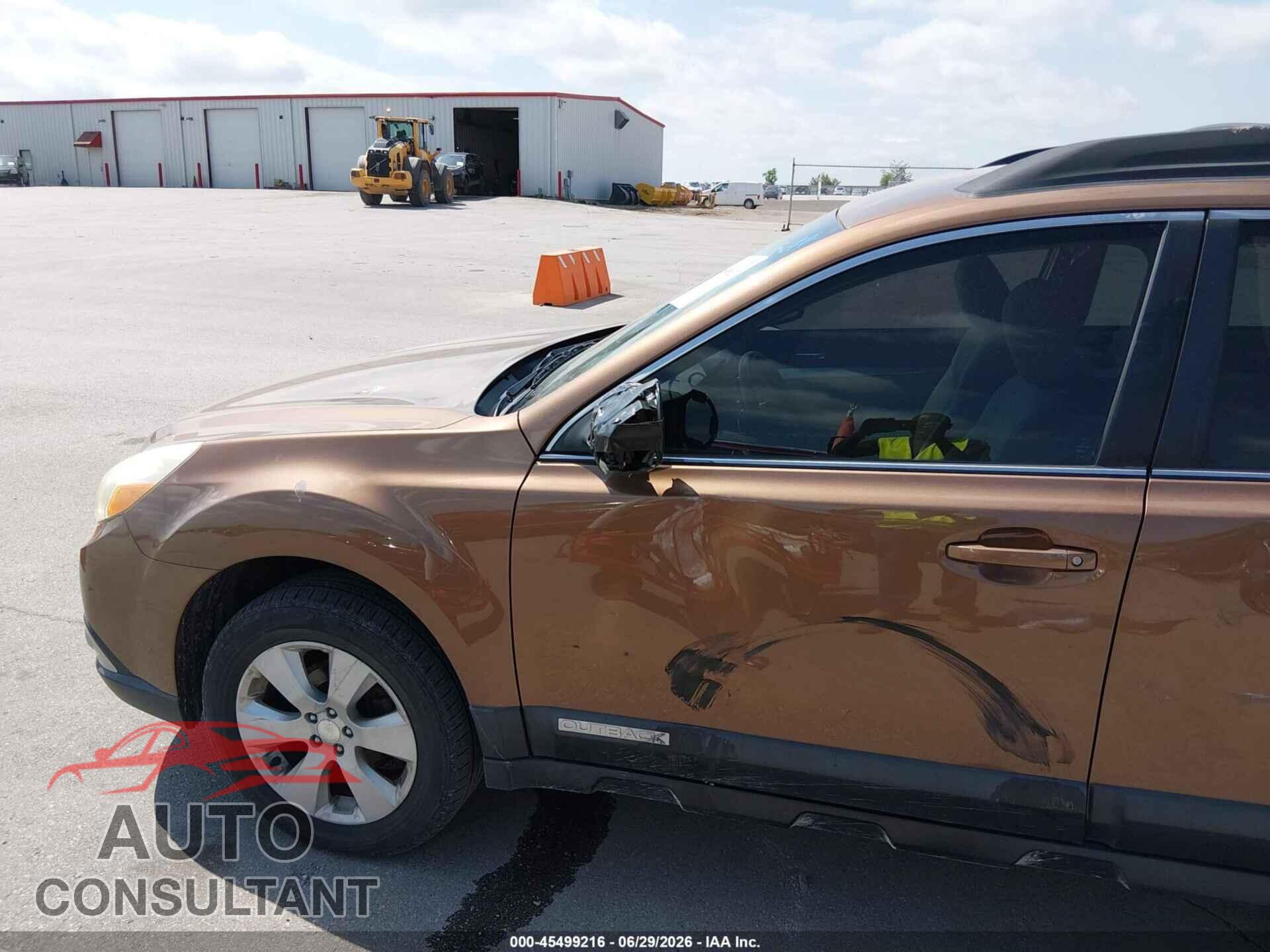 SUBARU OUTBACK 2011 - 4S4BRCCC8B3351323