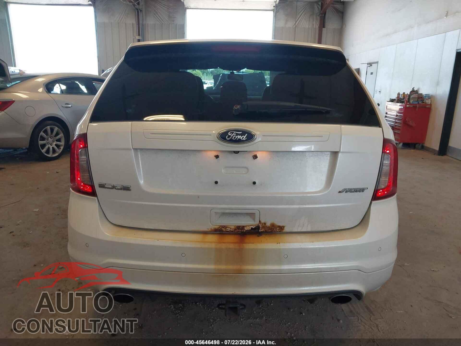 FORD EDGE 2012 - 2FMDK3AK1CBA36761