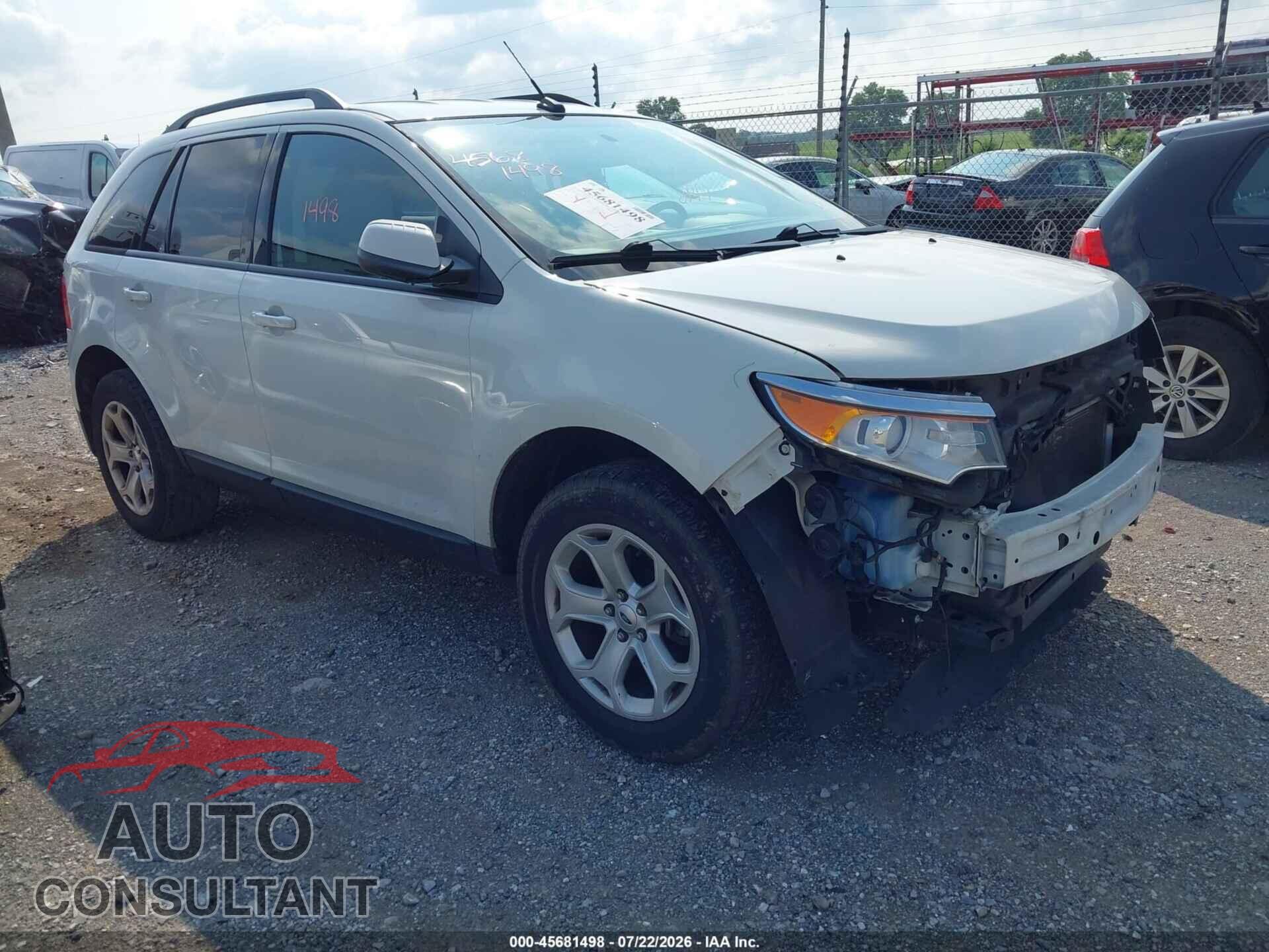 FORD EDGE 2013 - 2FMDK3JCXDBA85225