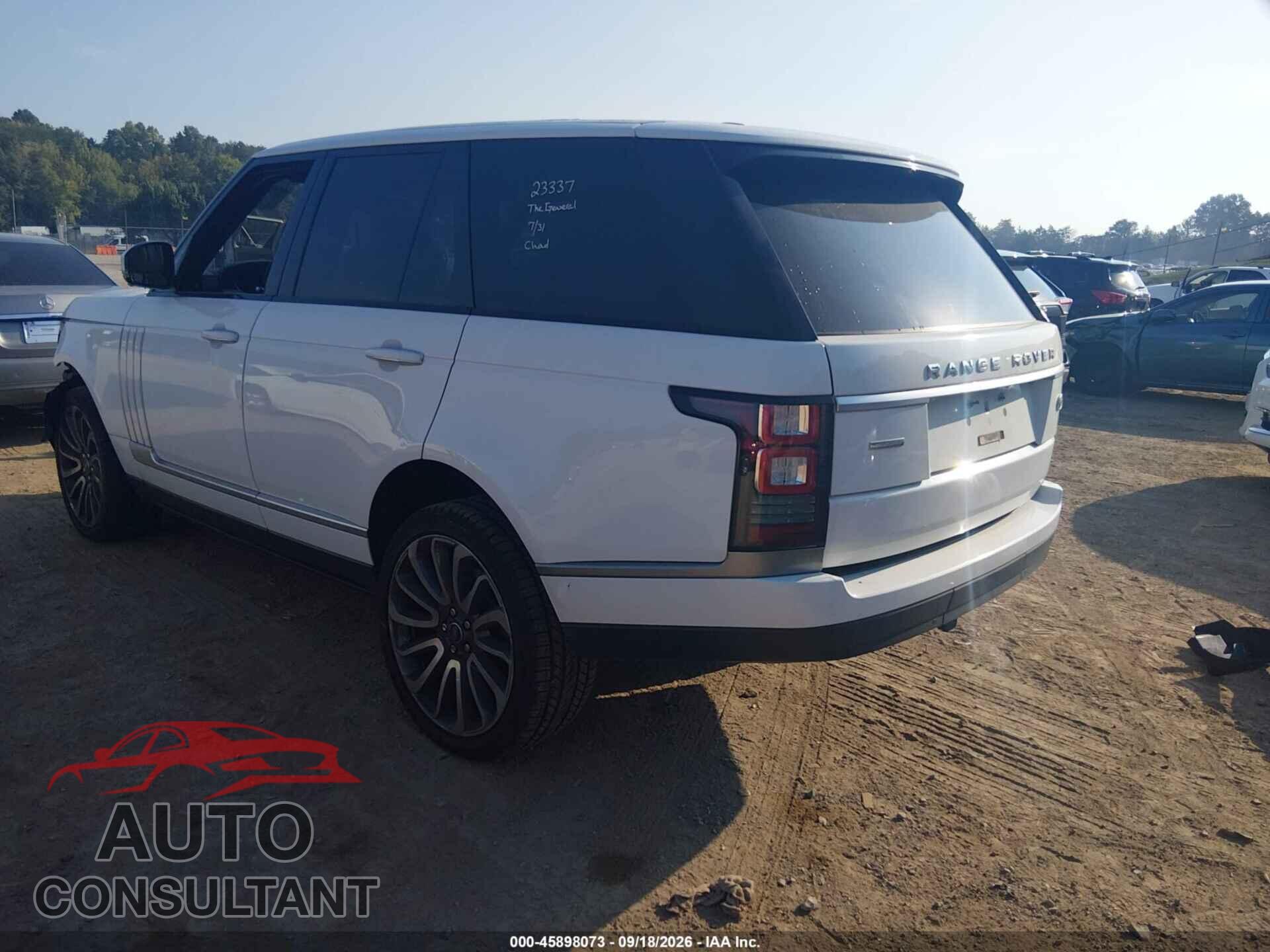 LAND ROVER RANGE ROVER 2014 - SALGV2EF4EA126722