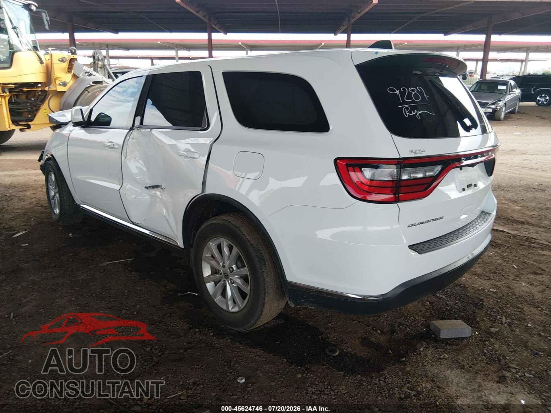 DODGE DURANGO 2021 - 1C4RDHAG2MC641175