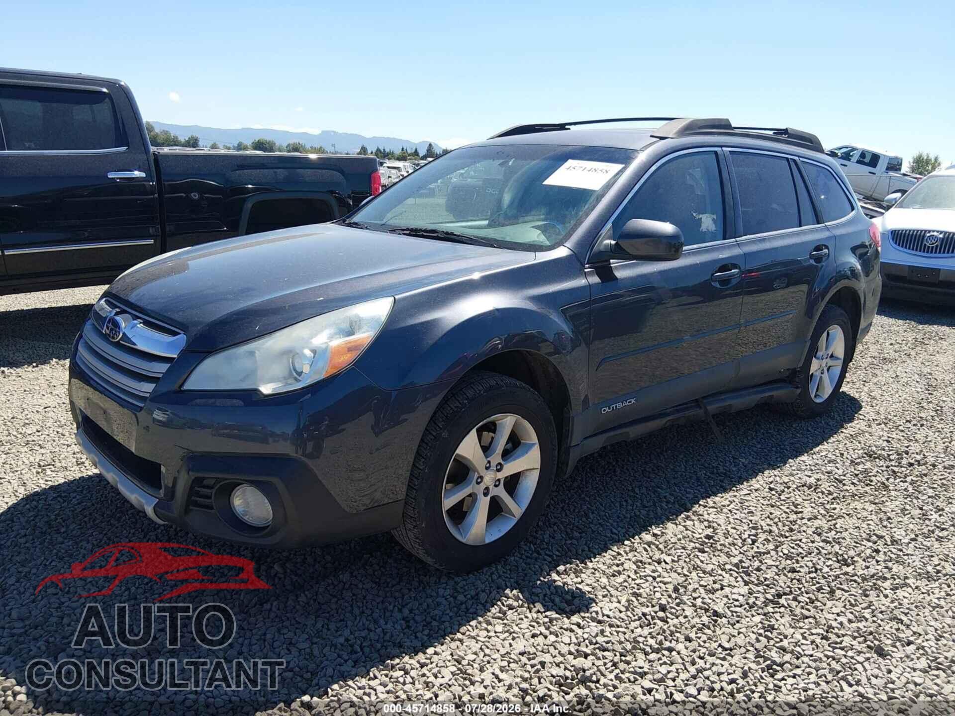SUBARU OUTBACK 2013 - 4S4BRBLC3D3317027
