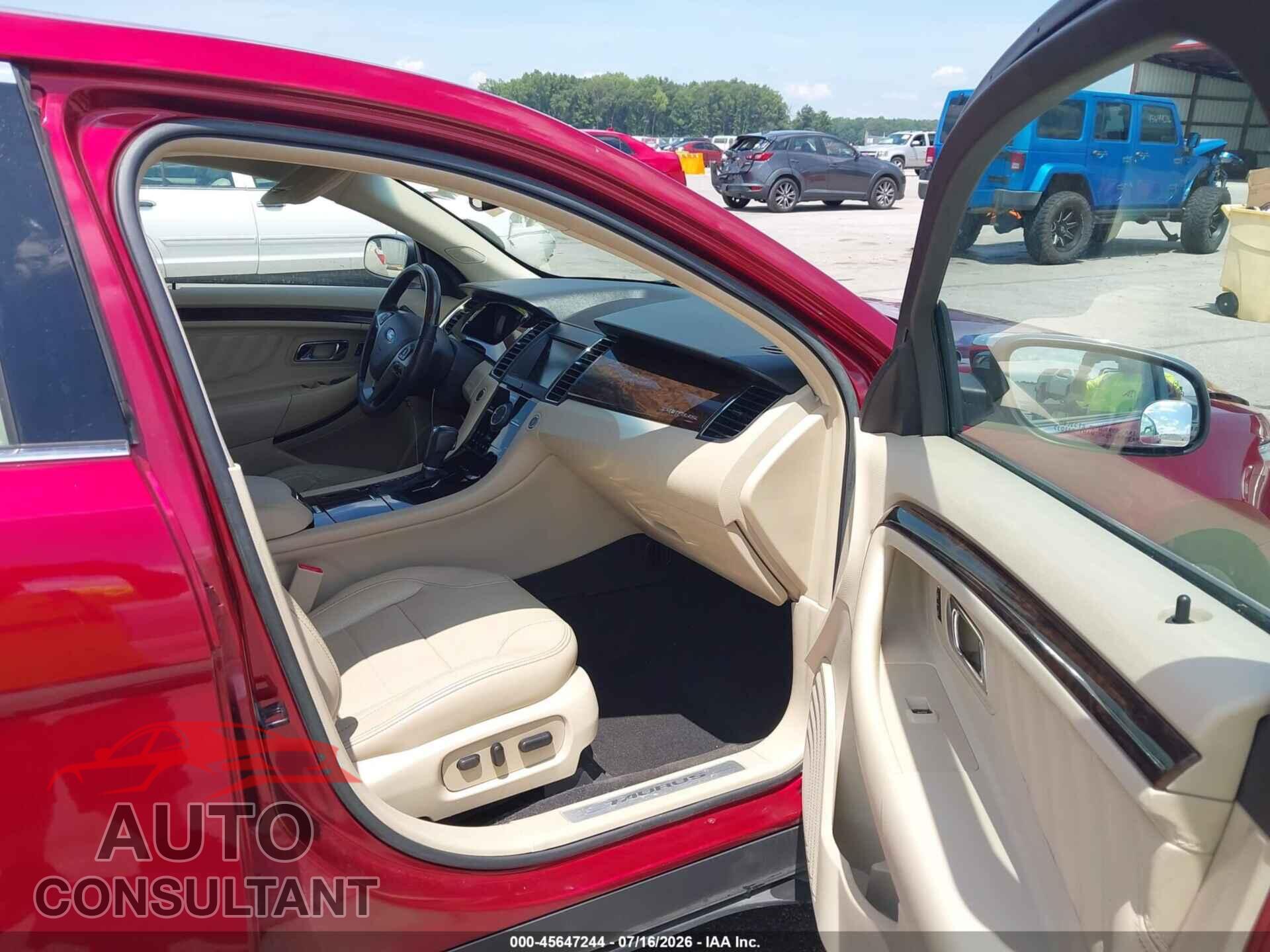 FORD TAURUS 2013 - 1FAHP2F86DG127829
