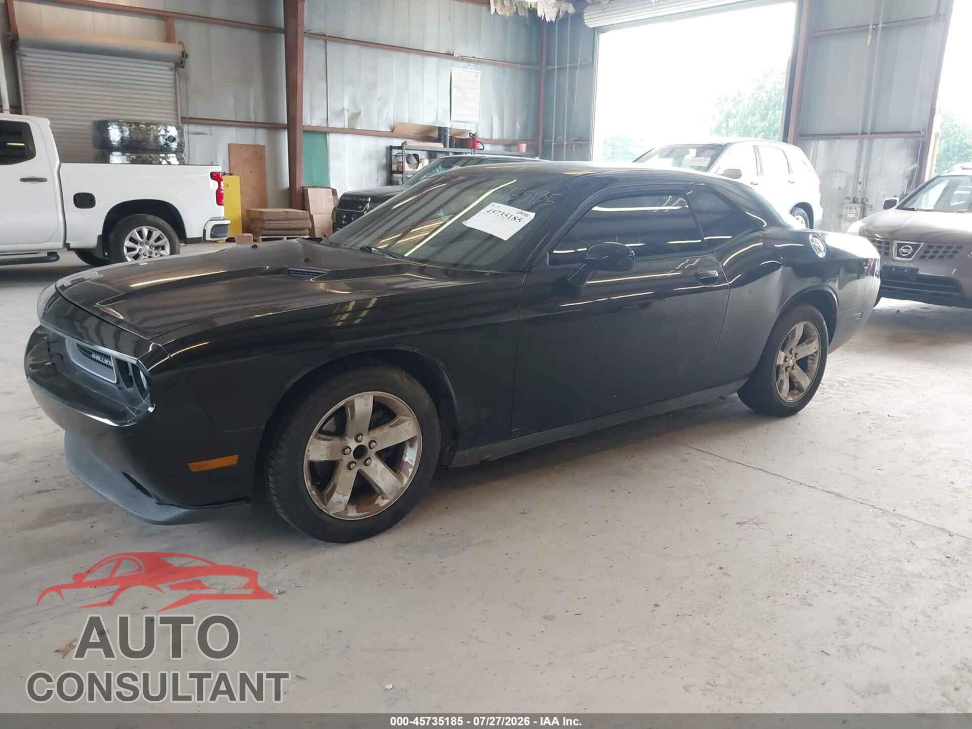 DODGE CHALLENGER 2012 - 2C3CDYAG8CH291668