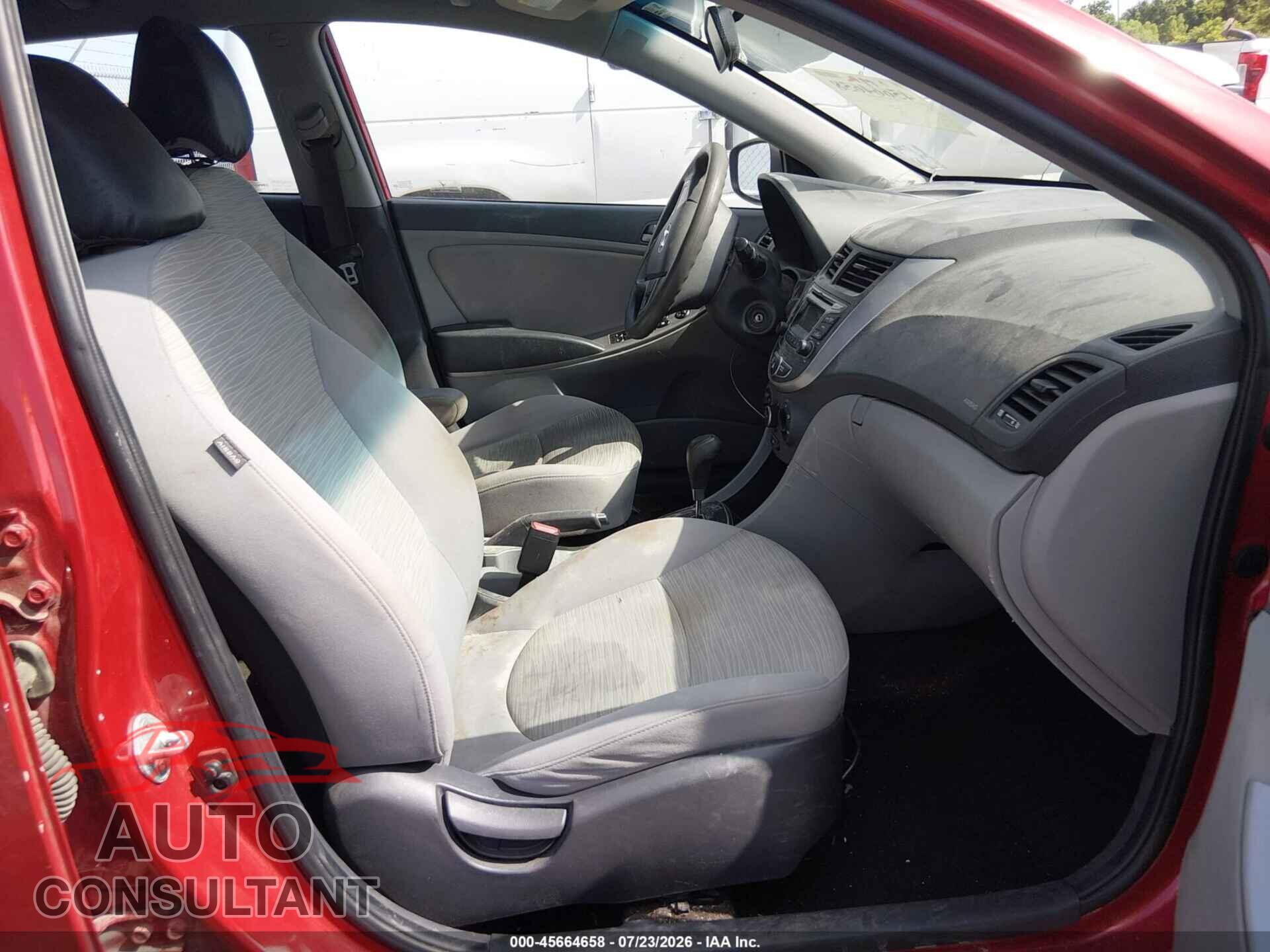 HYUNDAI ACCENT 2017 - KMHCT5AE1HU362947