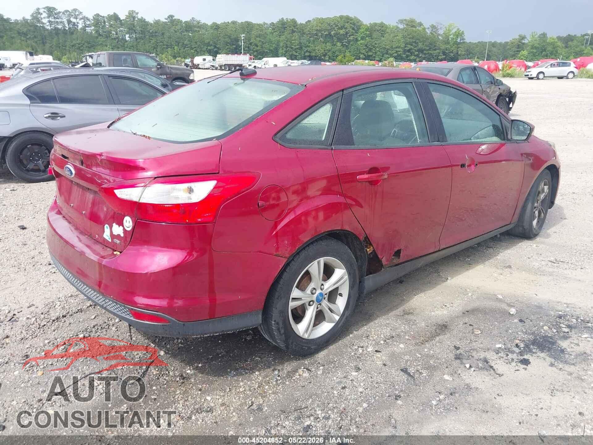 FORD FOCUS 2013 - 1FADP3F27DL230295