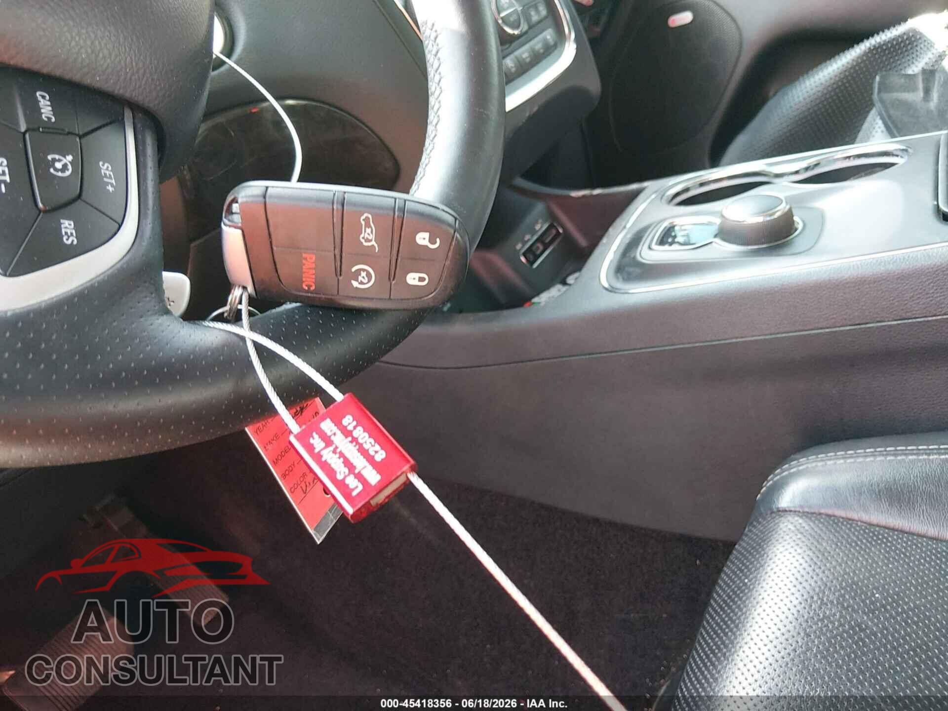 DODGE DURANGO 2017 - 1C4RDHEG7HC774689