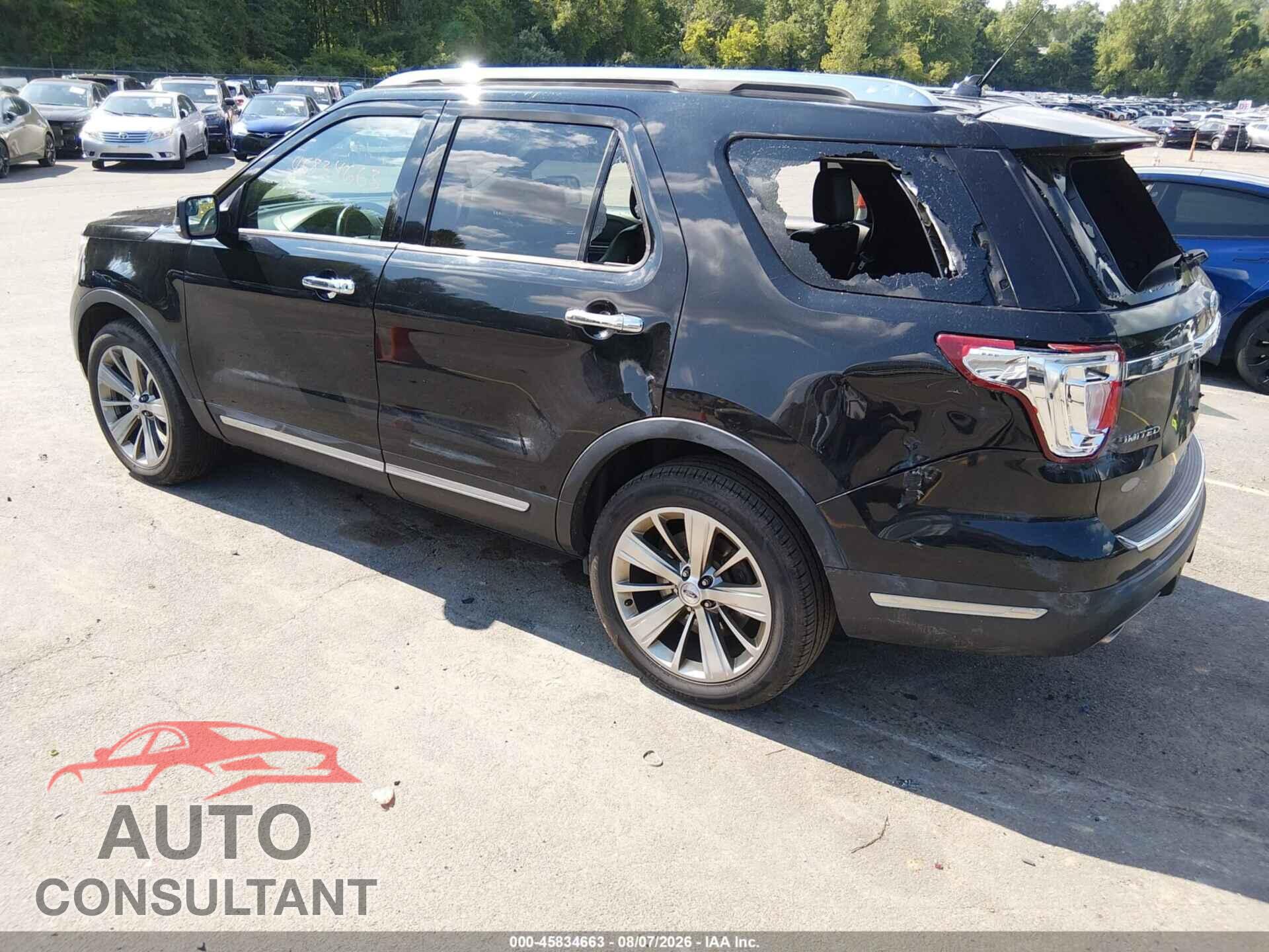 FORD EXPLORER 2018 - 1FM5K8F81JGB73154