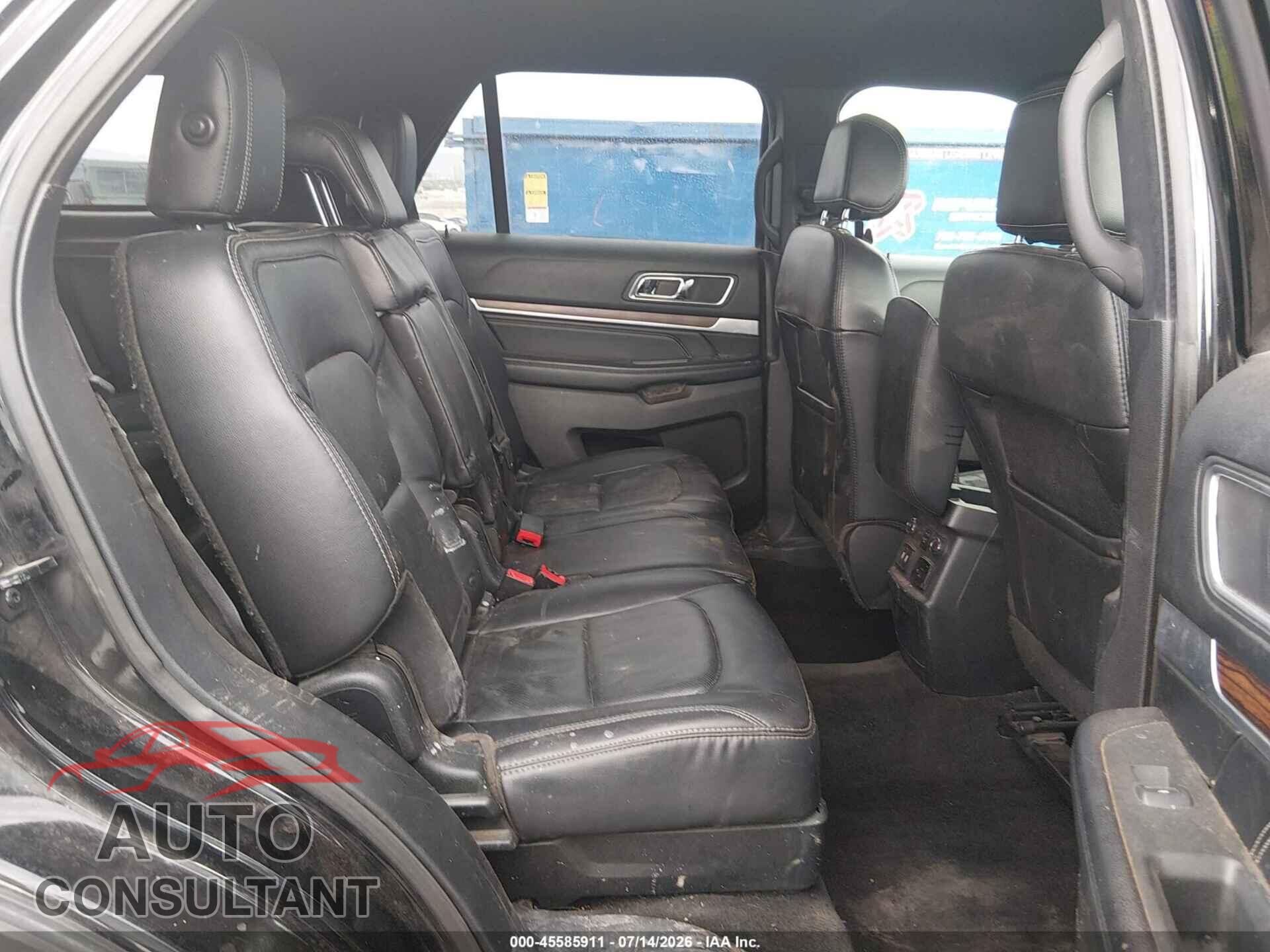 FORD EXPLORER 2017 - 1FM5K7F81HGC93489