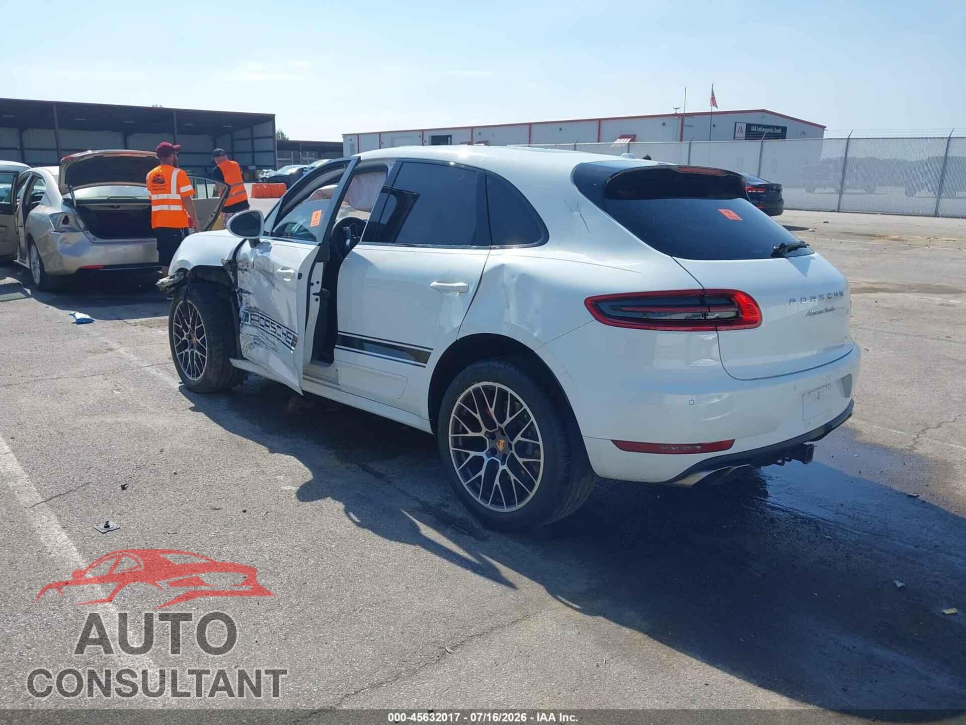 PORSCHE MACAN 2016 - WP1AF2A55GLB92886