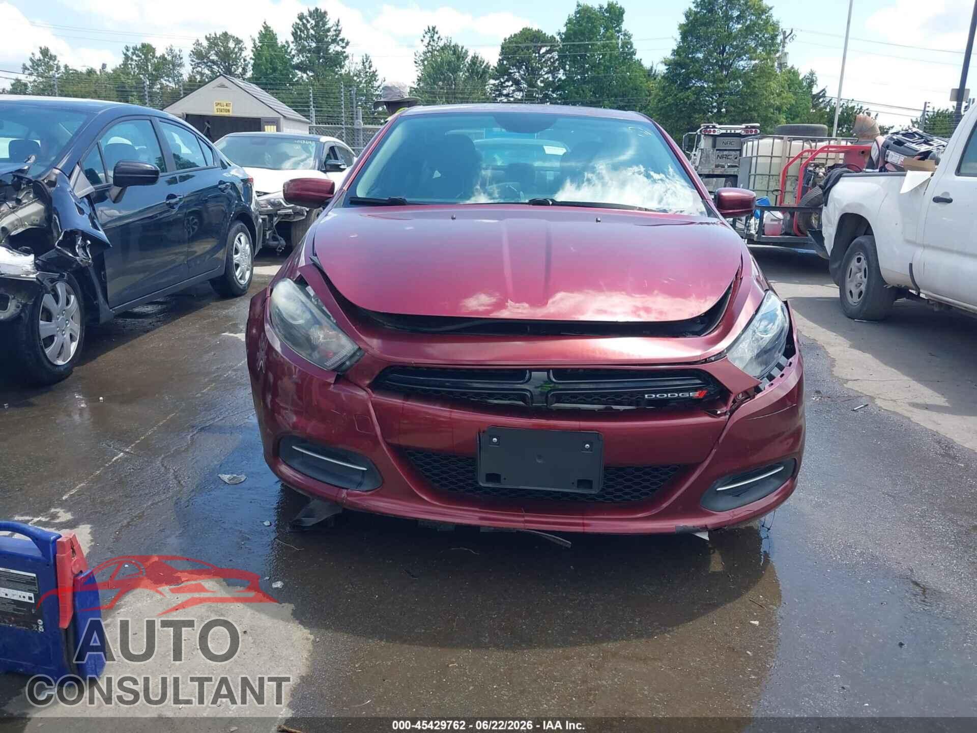 DODGE DART 2015 - 1C3CDFBB1FD336605