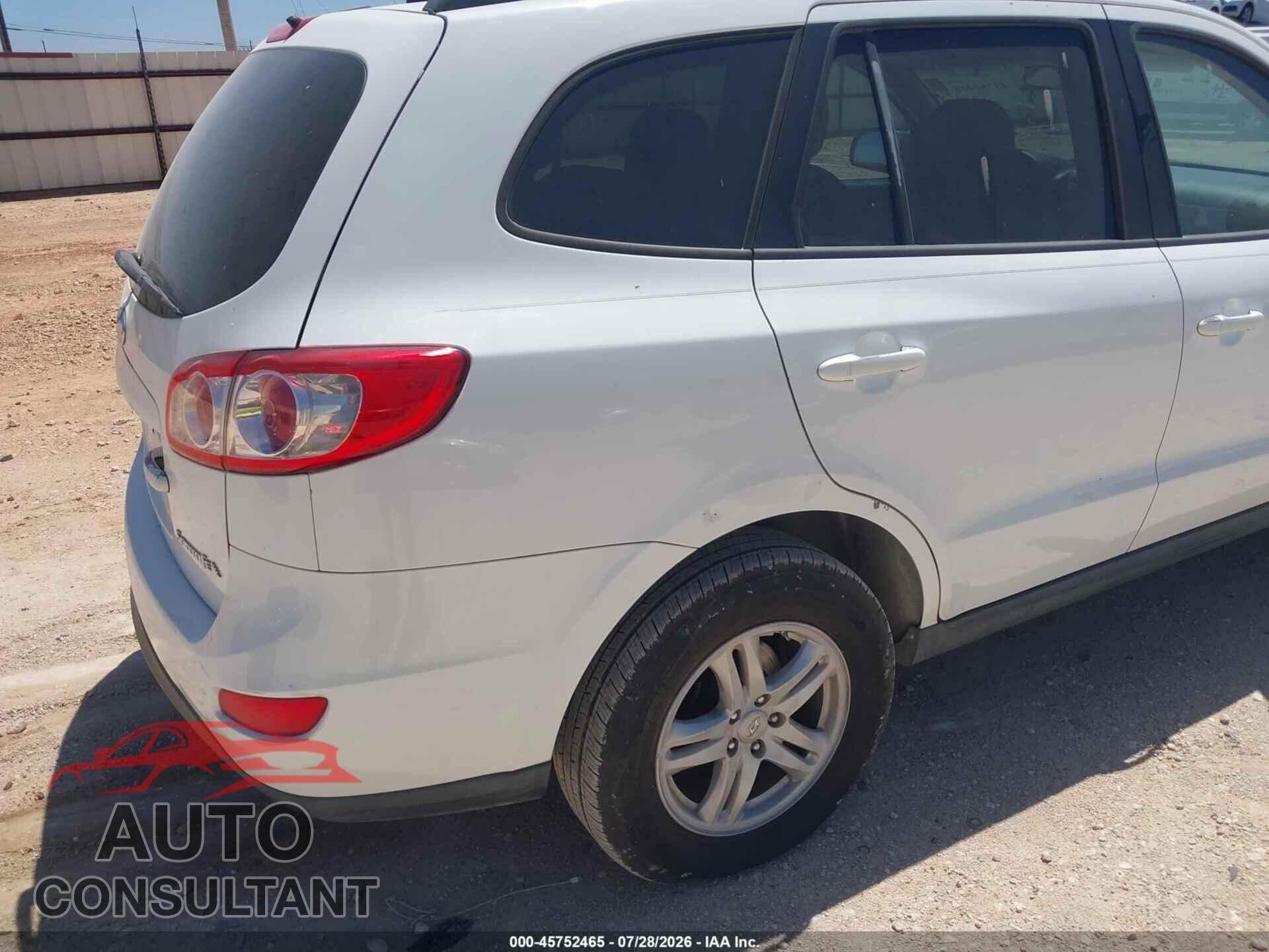 HYUNDAI SANTA FE 2010 - 5NMSG3AB3AH390776