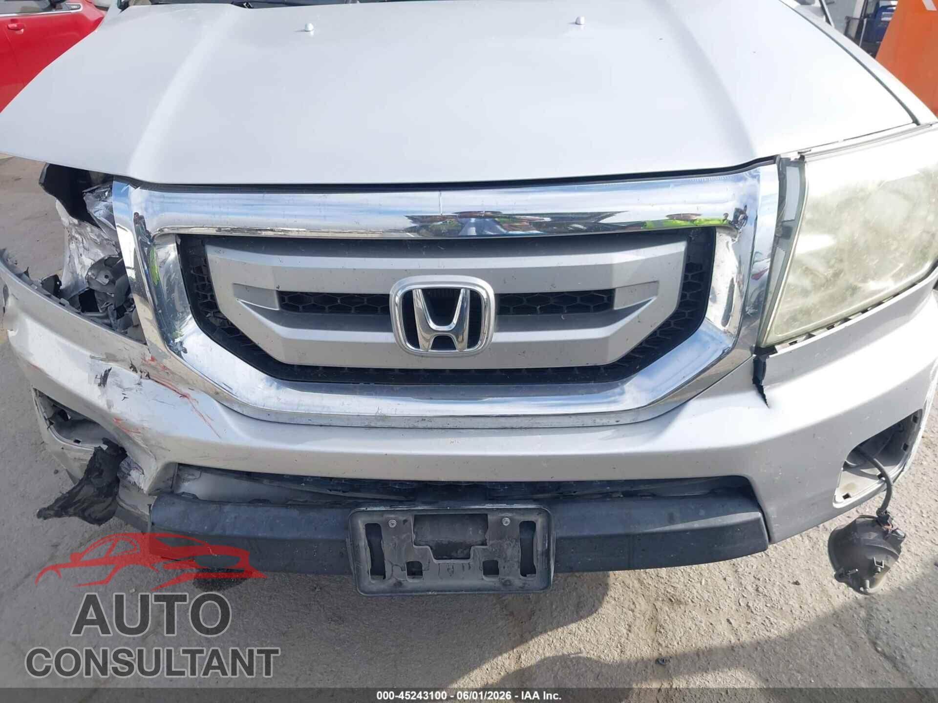 HONDA PILOT 2009 - 5FNYF48599B035093