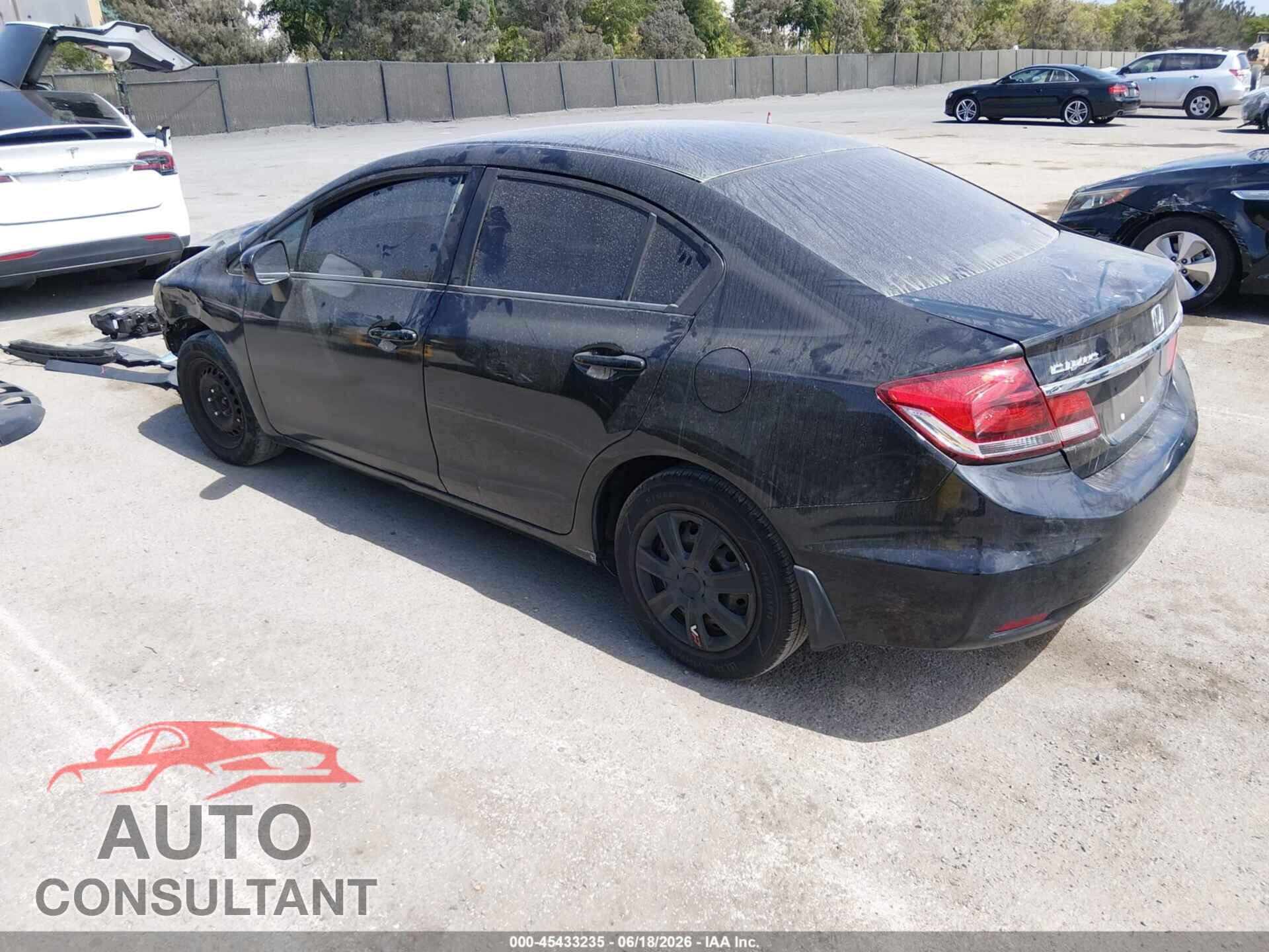 HONDA CIVIC 2014 - 19XFB2F58EE207902