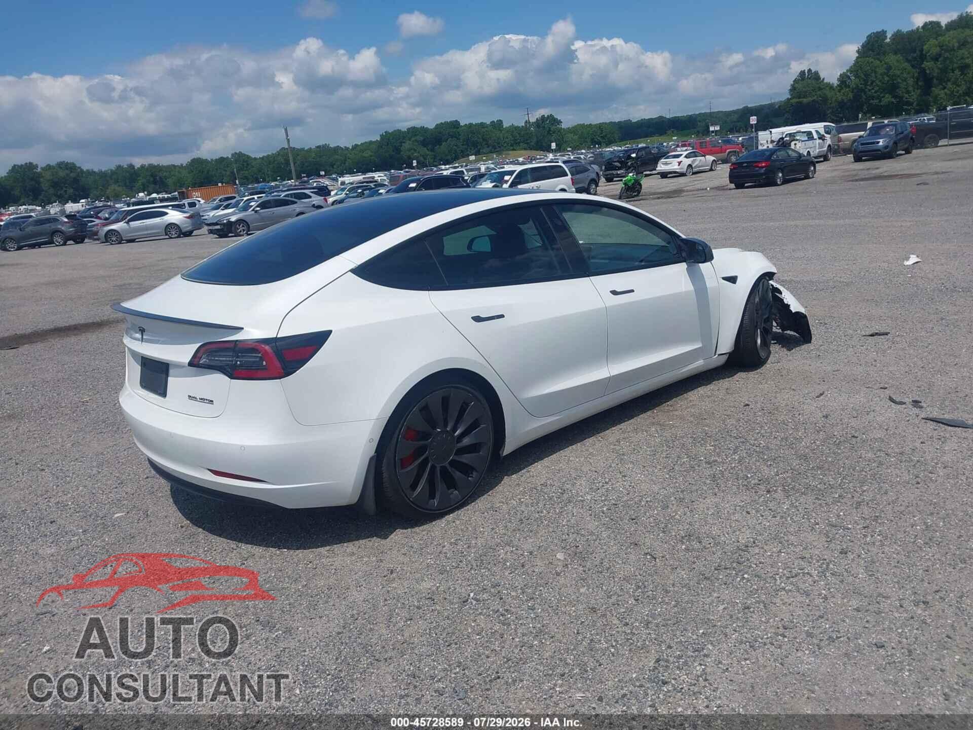 TESLA MODEL 3 2021 - 5YJ3E1EC5MF856294