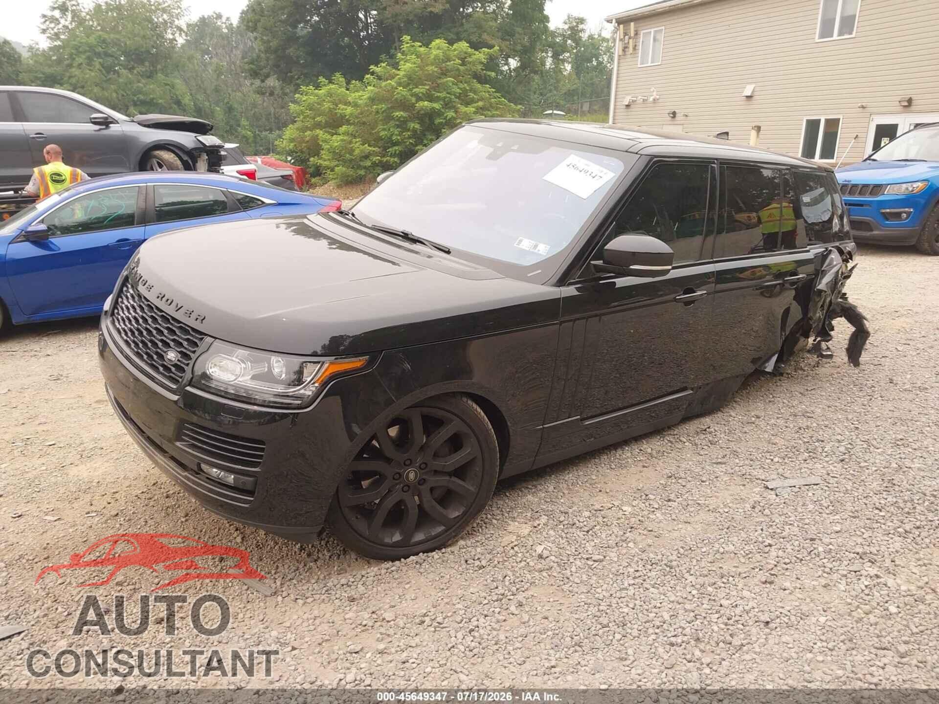 LAND ROVER RANGE ROVER 2017 - SALGS2FE9HA363354