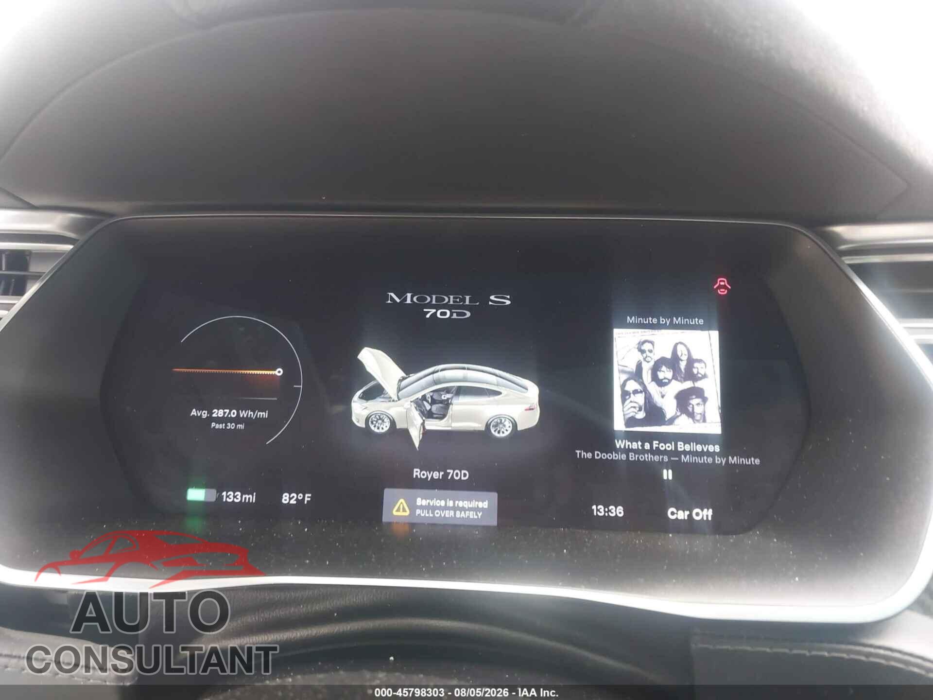 TESLA MODEL S 2015 - 5YJSA1S2XFF089242