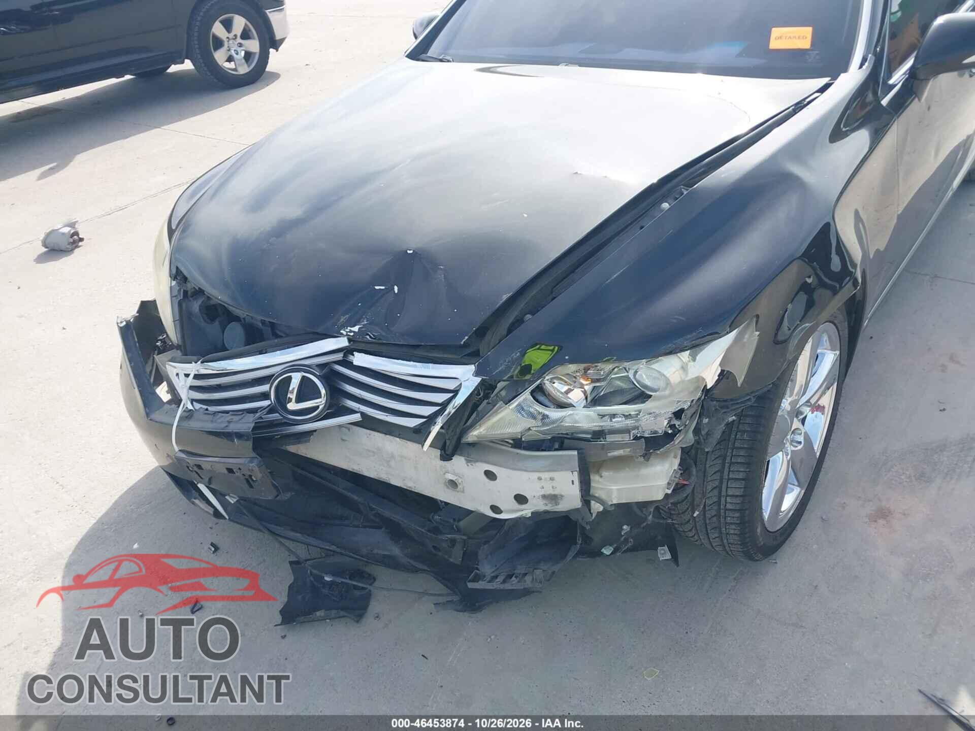 LEXUS LS 460 2010 - JTHBL5EF3A5100400