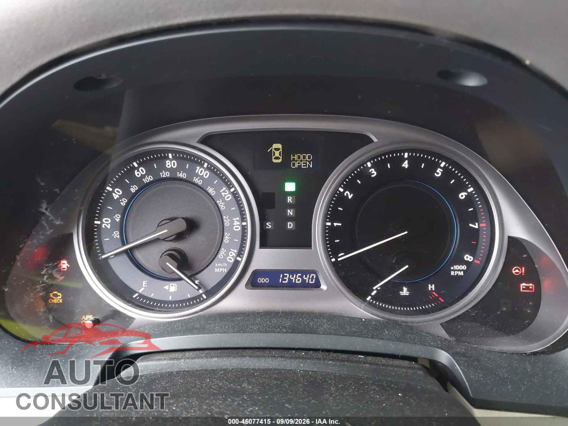 LEXUS IS 250 2009 - JTHBK262995104735