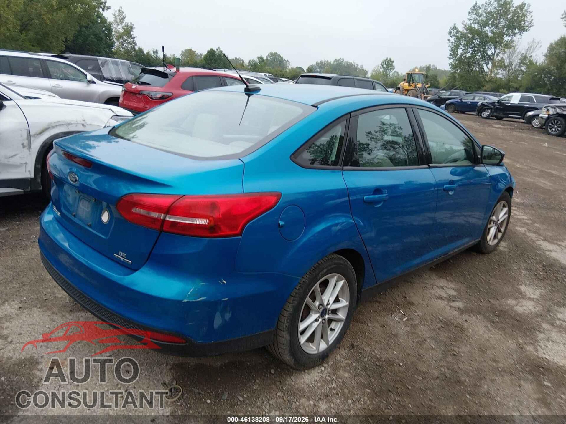 FORD FOCUS 2015 - 1FADP3F21FL313076