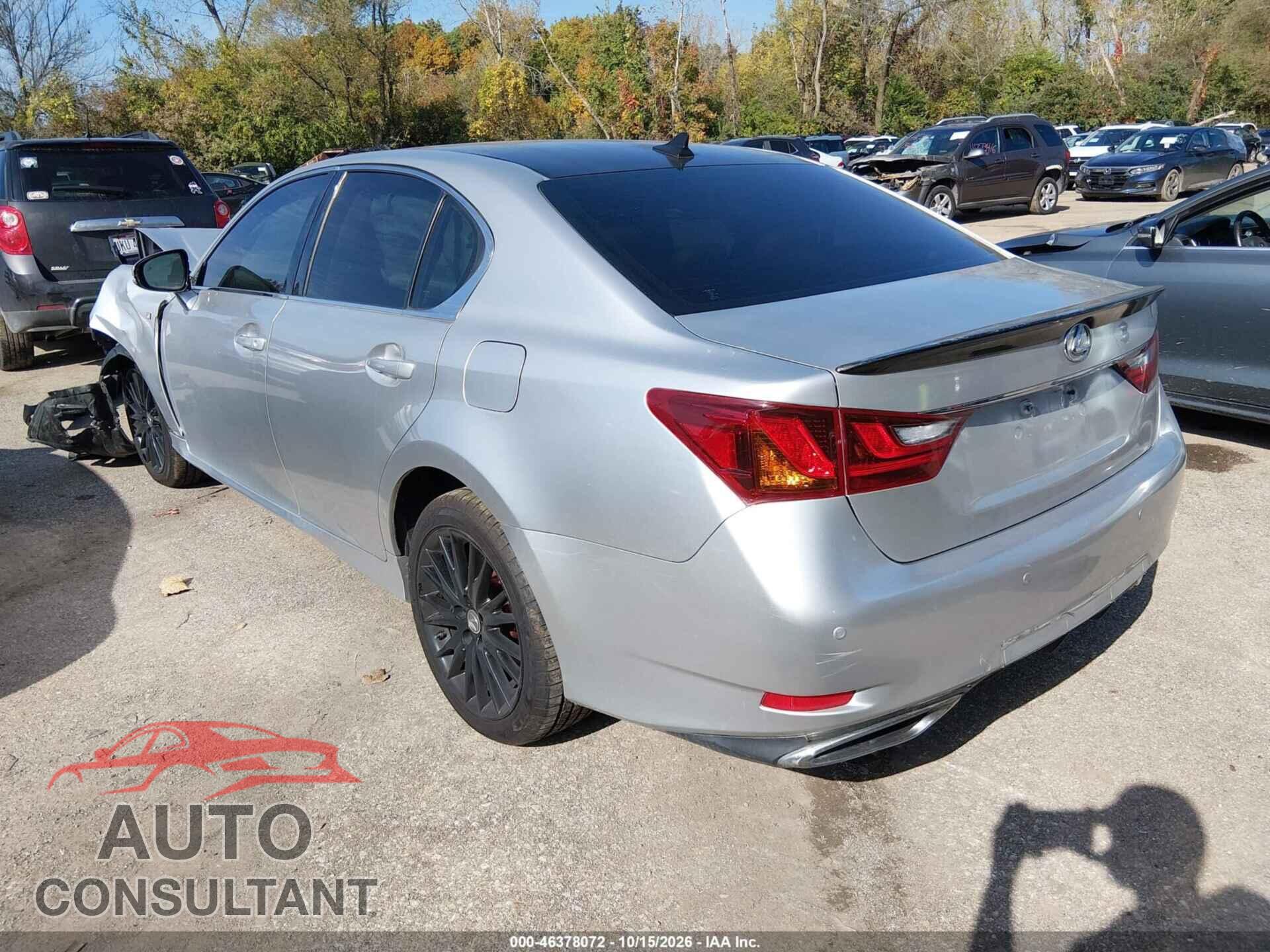 LEXUS GS 350 2013 - JTHCE1BL3D5018771