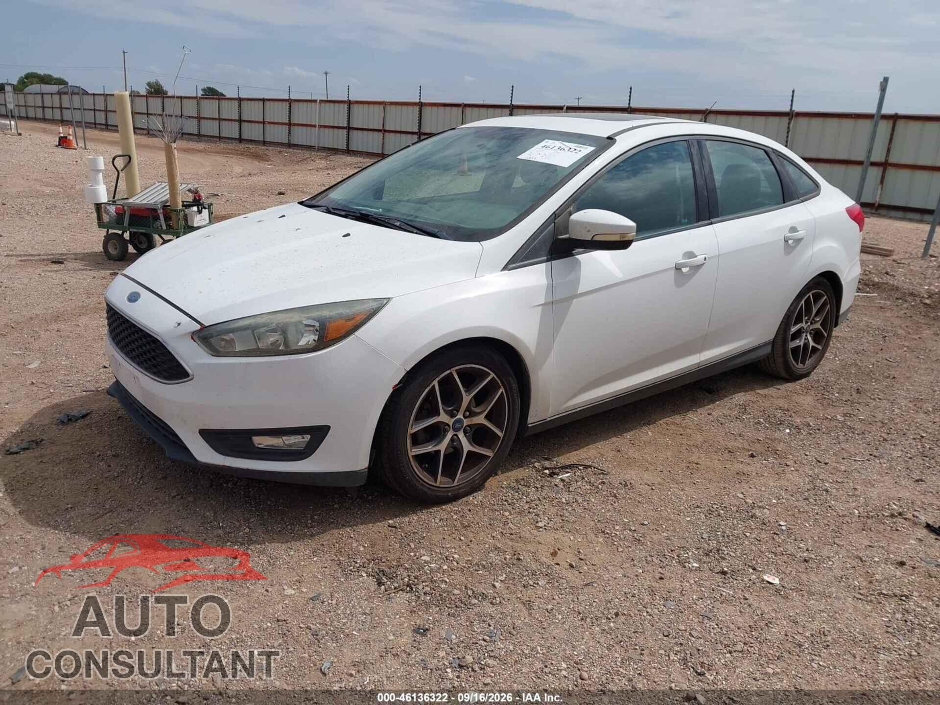 FORD FOCUS 2017 - 1FADP3H22HL244799