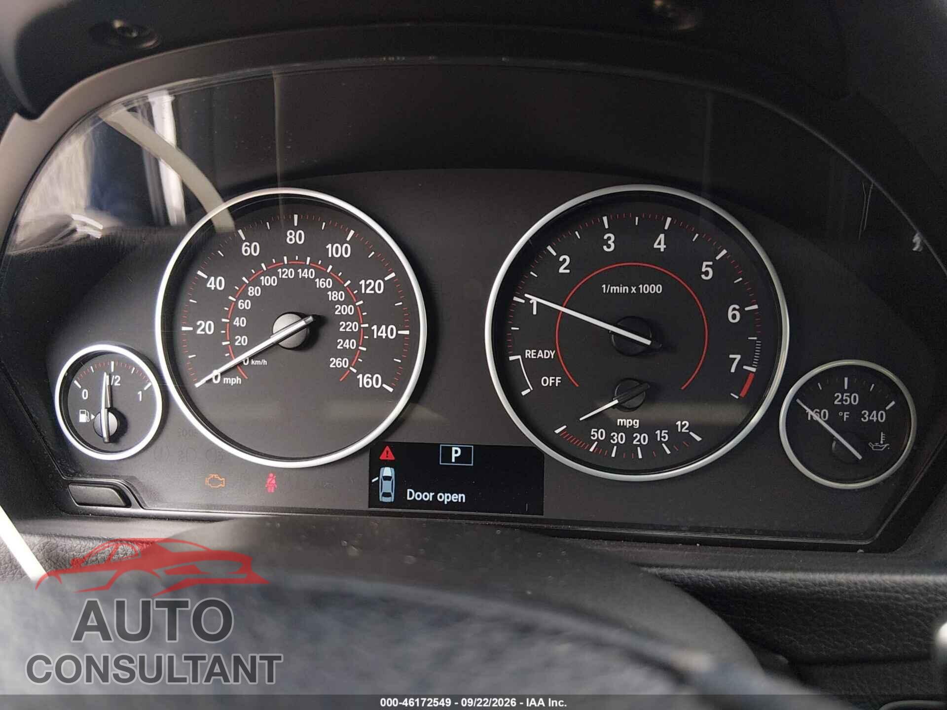 BMW 328I 2016 - WBA8E9G58GNU27849