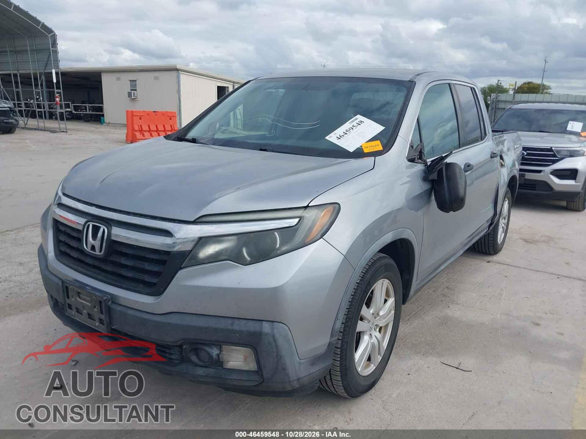 HONDA RIDGELINE 2017 - 5FPYK2F20HB011800