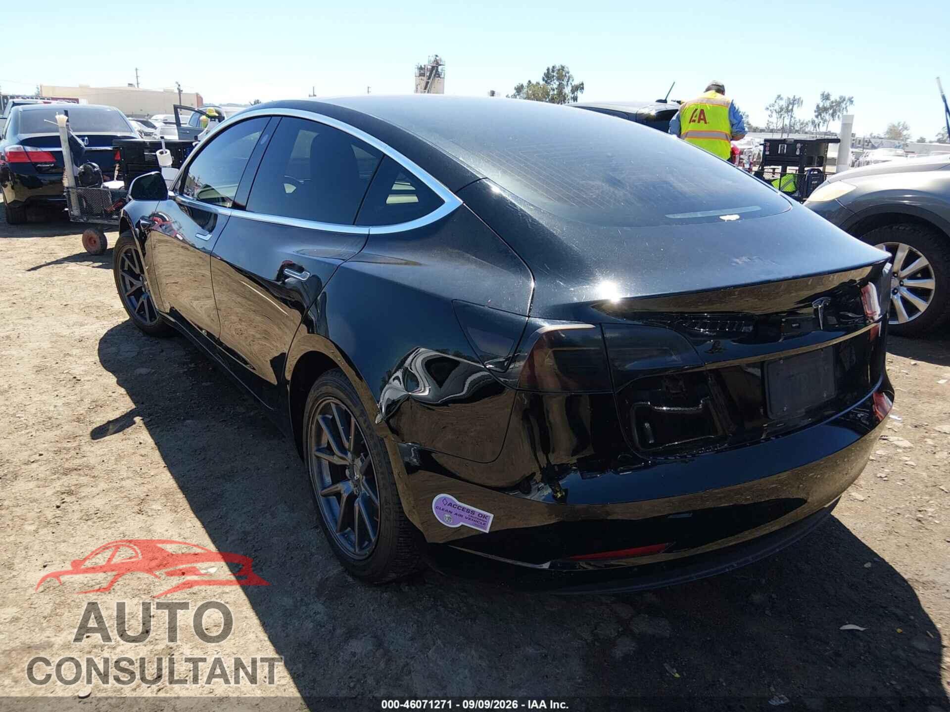 TESLA MODEL 3 2019 - 5YJ3E1EAXKF394584