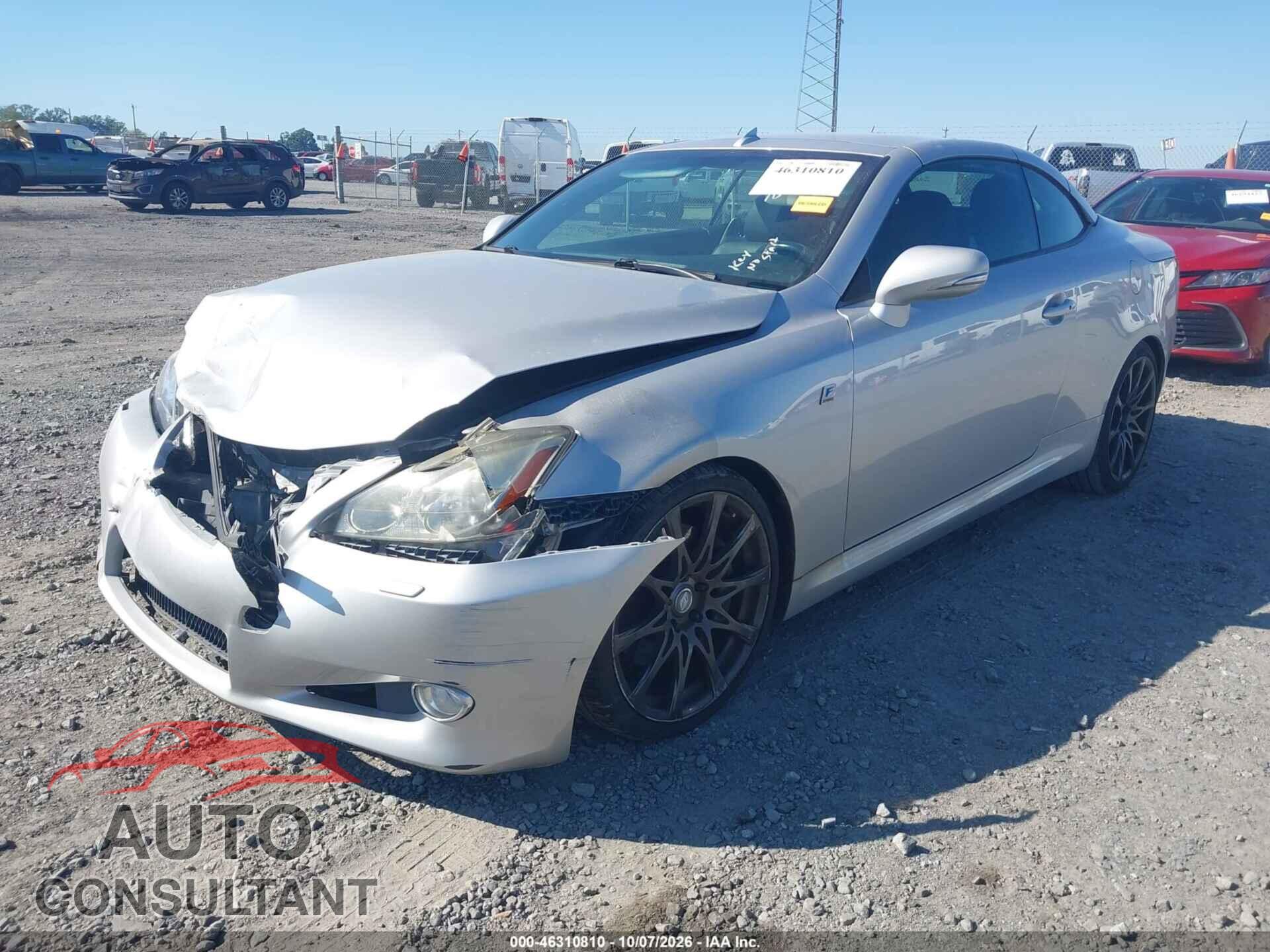 LEXUS IS 350C 2010 - JTHFE2C22A2503389