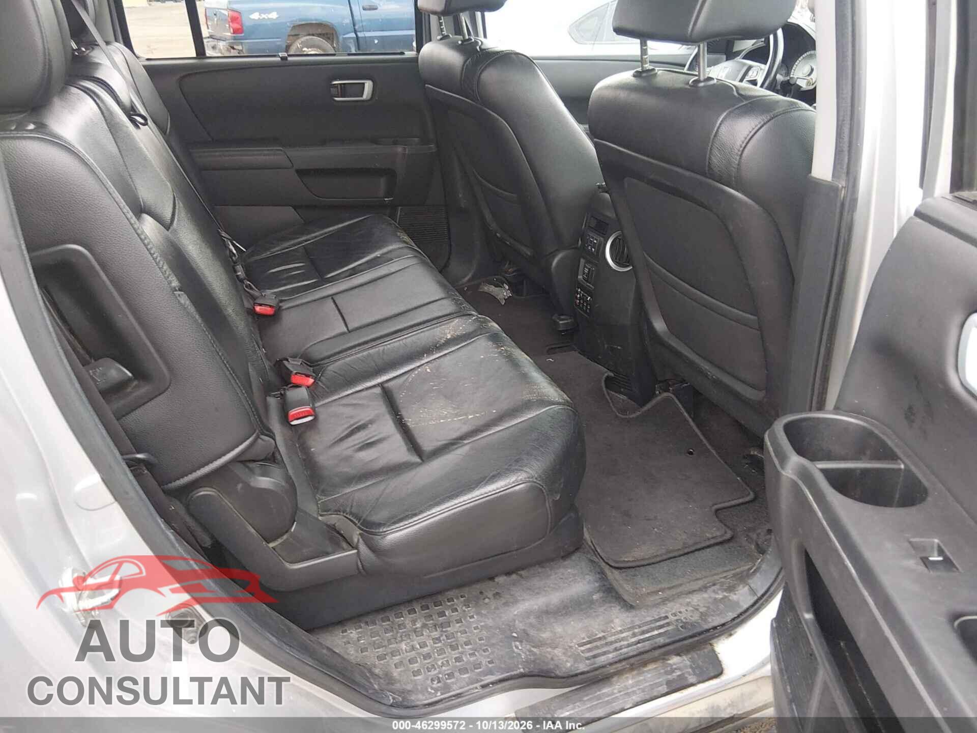 HONDA PILOT 2012 - 5FNYF4H91CB011171